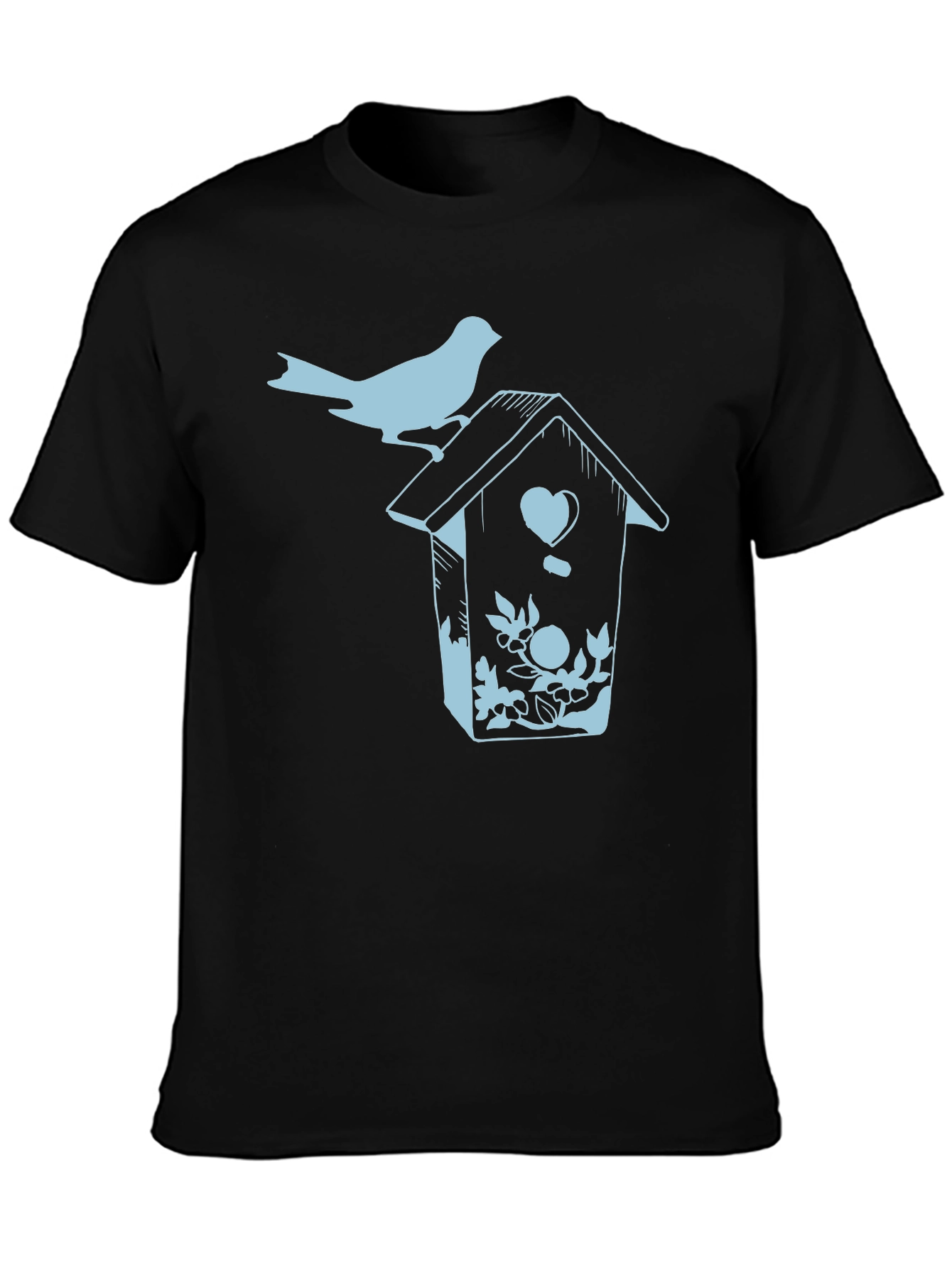 Birdhouse Graphic Print T-Shirt