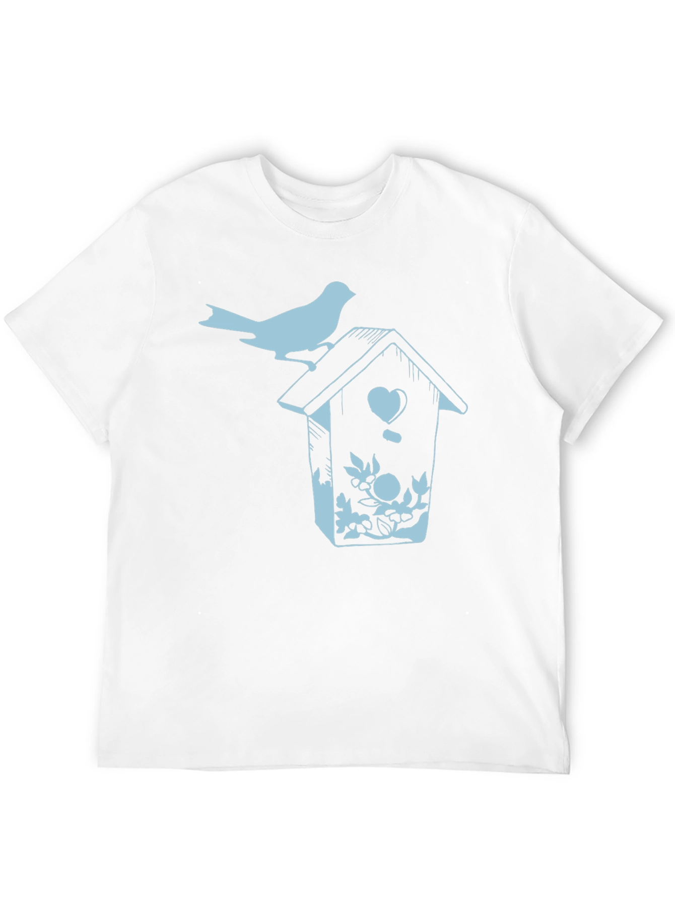 Birdhouse Graphic Print T-Shirt