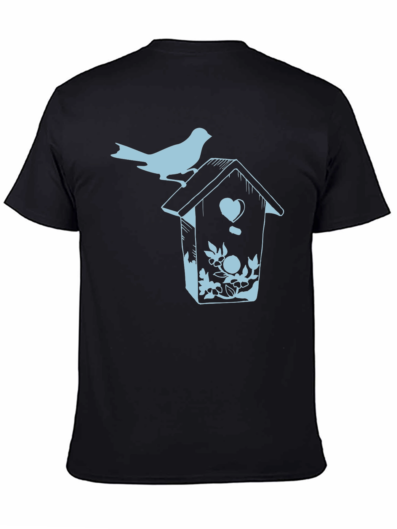 Birdhouse Graphic Print T-Shirt