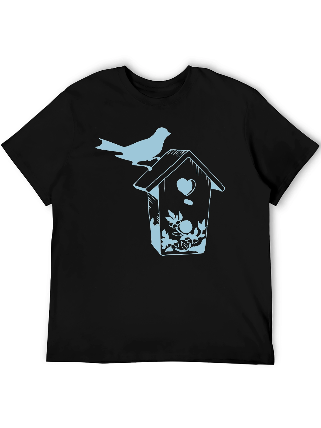 Birdhouse Graphic Print T-Shirt