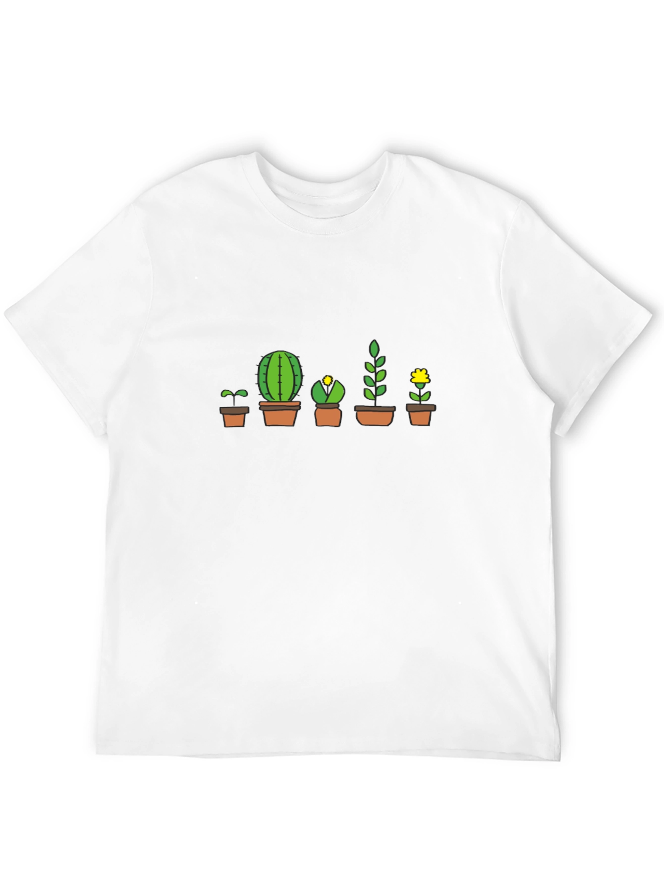 Evolution of Plants T-Shirt - Black Cotton Tee
