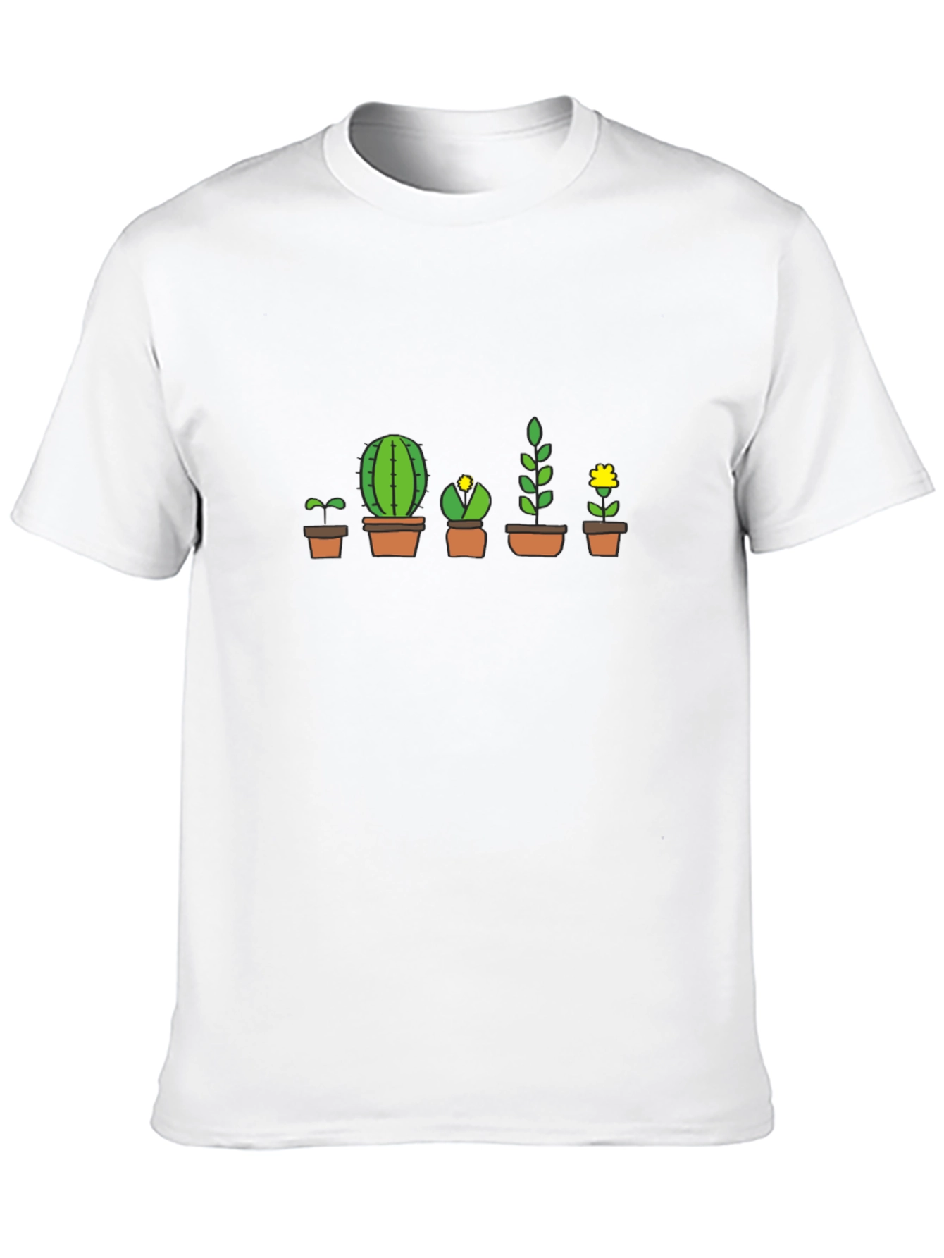 Evolution of Plants T-Shirt - Black Cotton Tee
