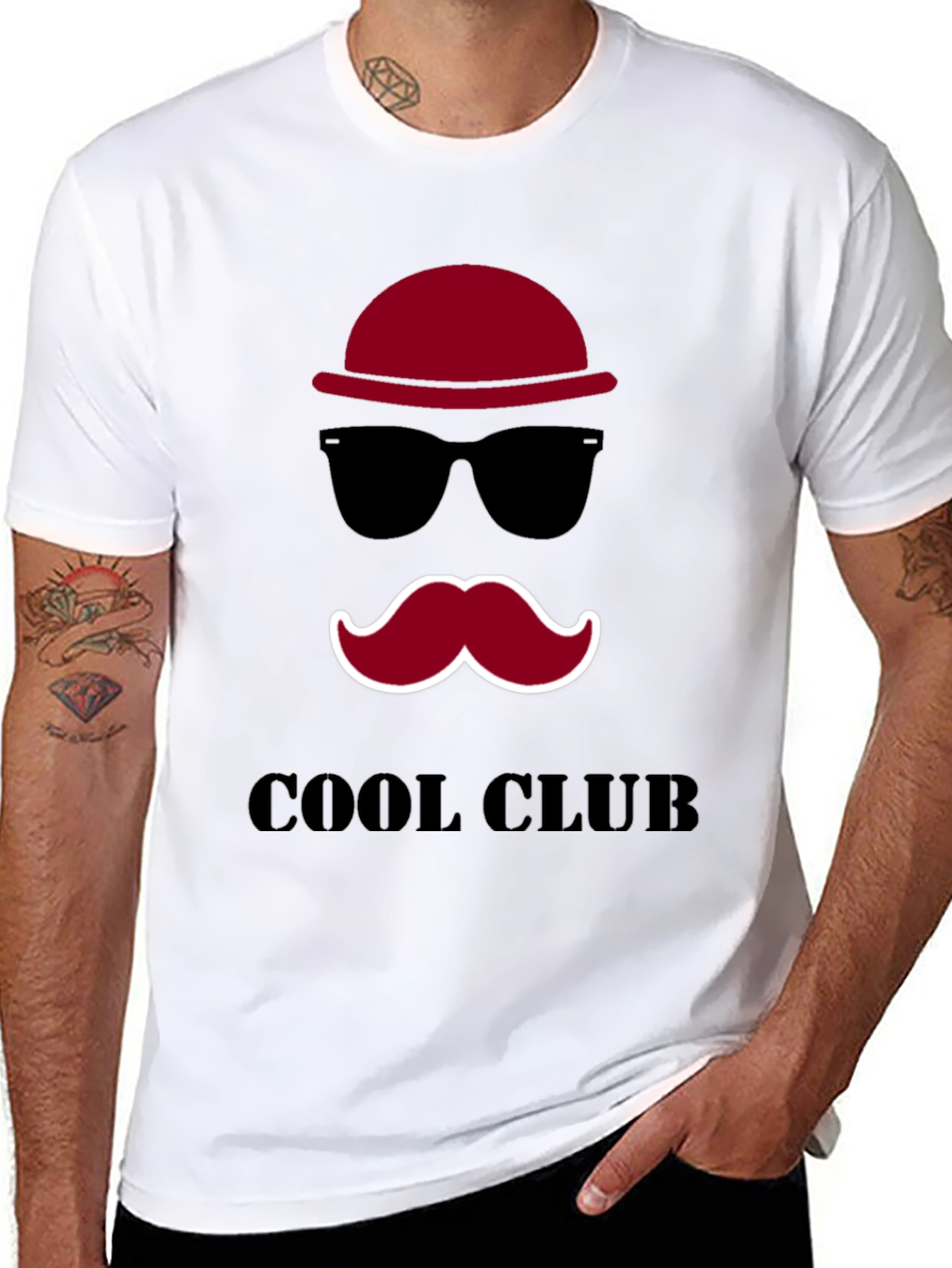 Cool Club Graphic Tee - Stylish & Unique Design