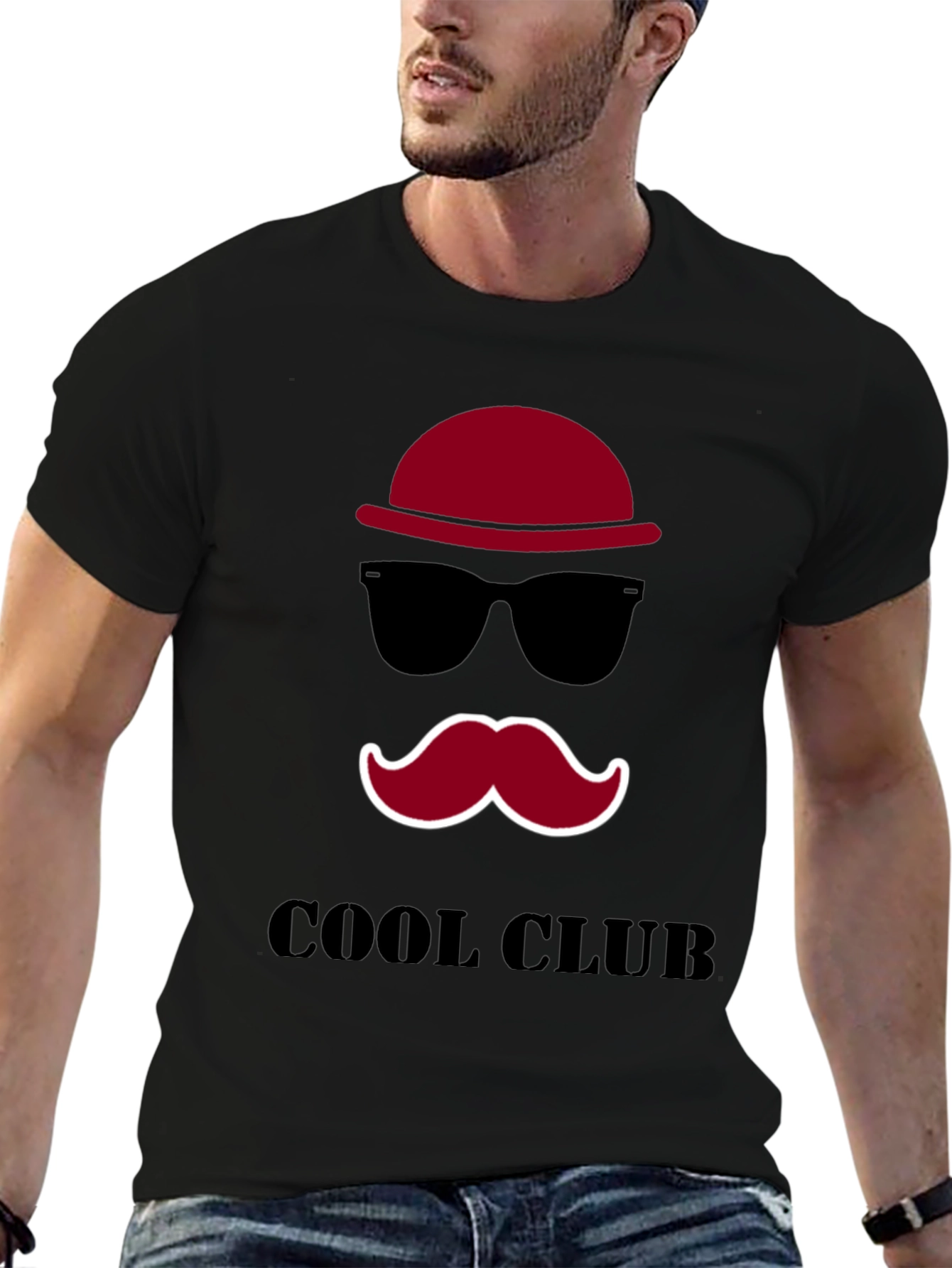 Cool Club Graphic Tee - Stylish & Unique Design