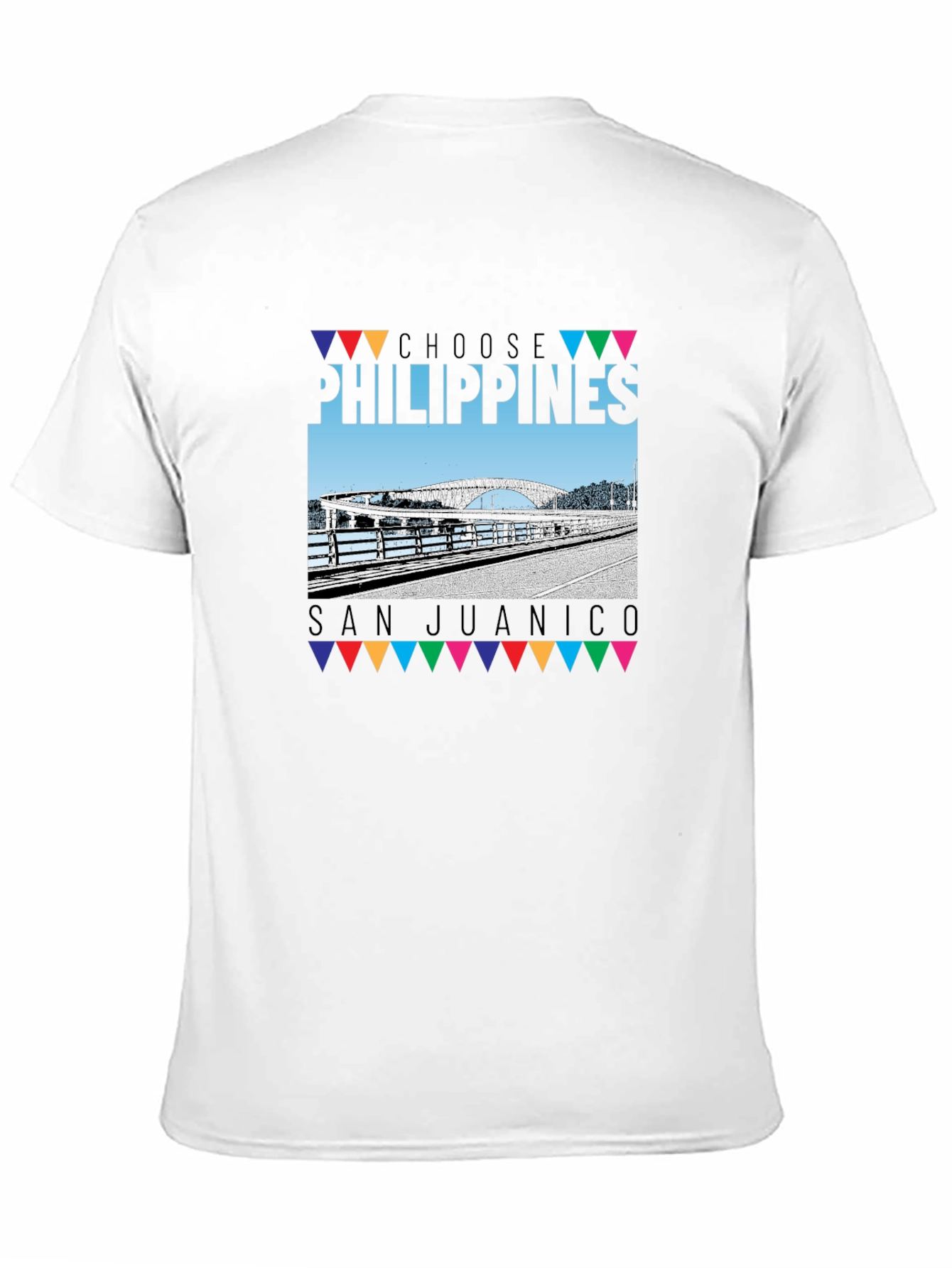 Choose Philippines San Juanico Black T-Shirt