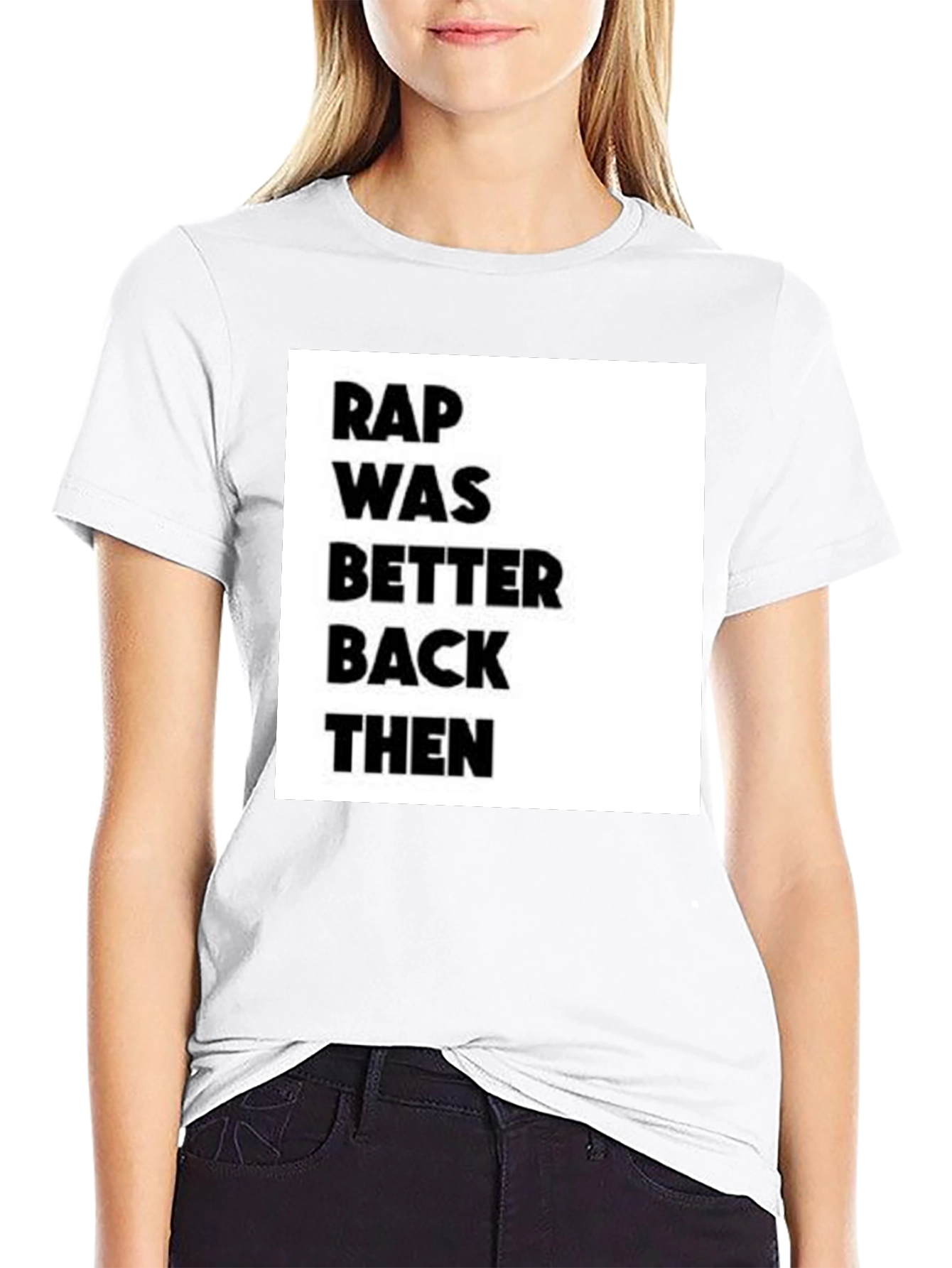 Rap Was Better Back Then Graphic Tee