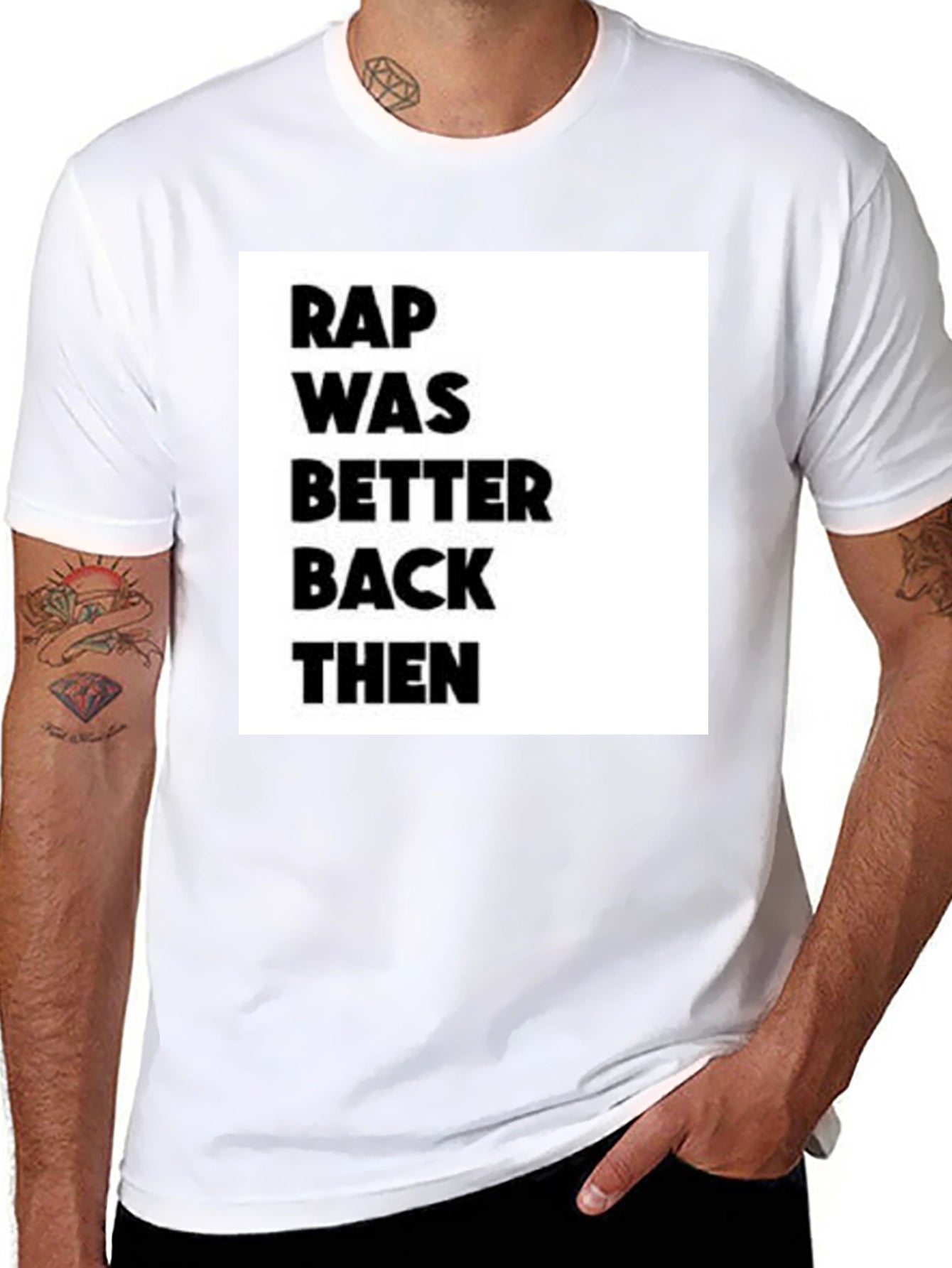 Rap Was Better Back Then Graphic Tee