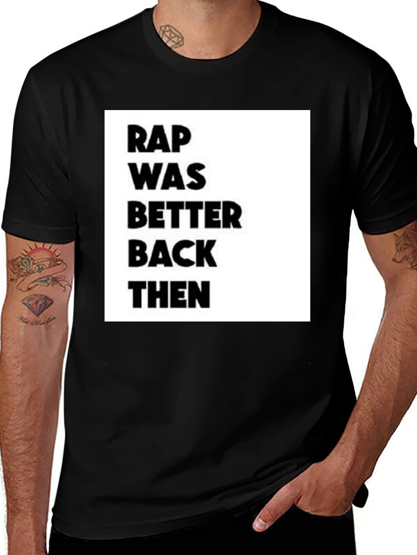 Rap Was Better Back Then Graphic Tee
