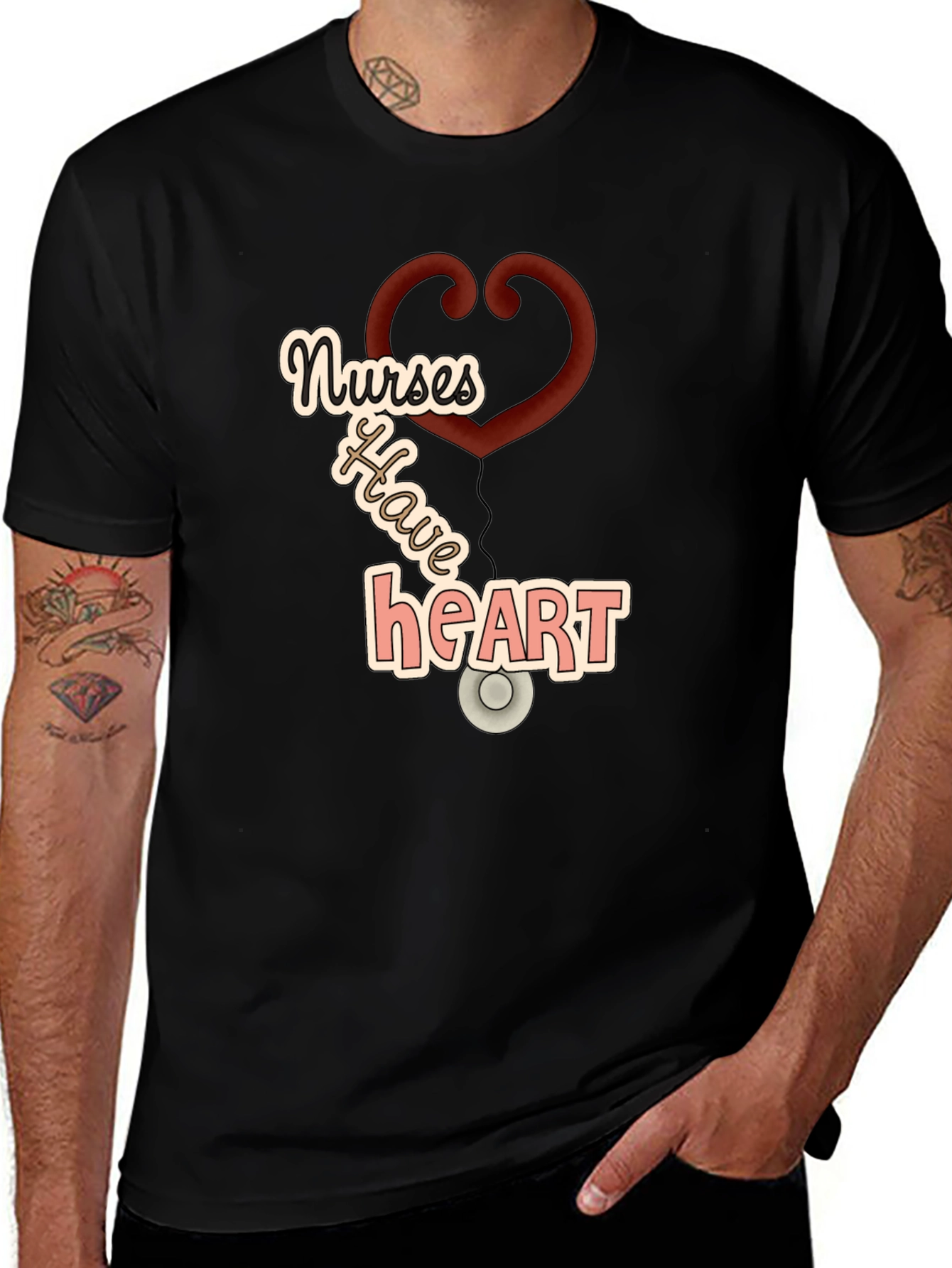 Nurses Have Heart Graphic Tee