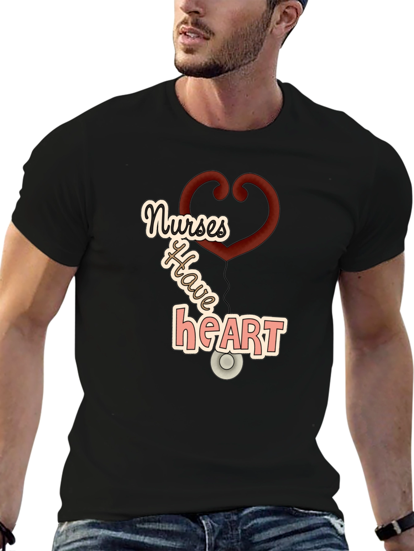 Nurses Have Heart Graphic Tee