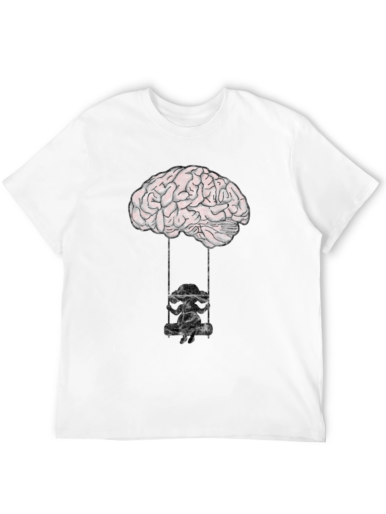 Brain Swing Graphic Tee - Unisex Cotton T-Shirt