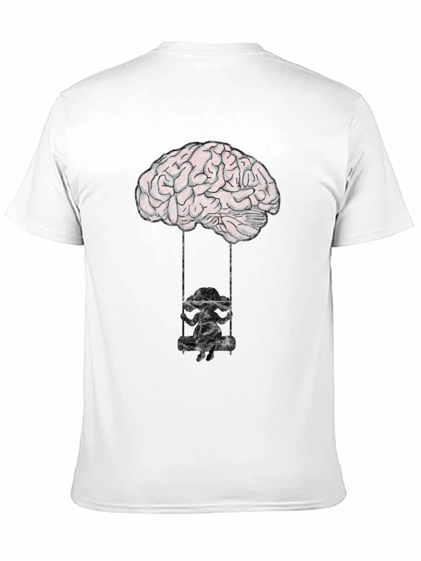 Brain Swing Graphic Tee - Unisex Cotton T-Shirt