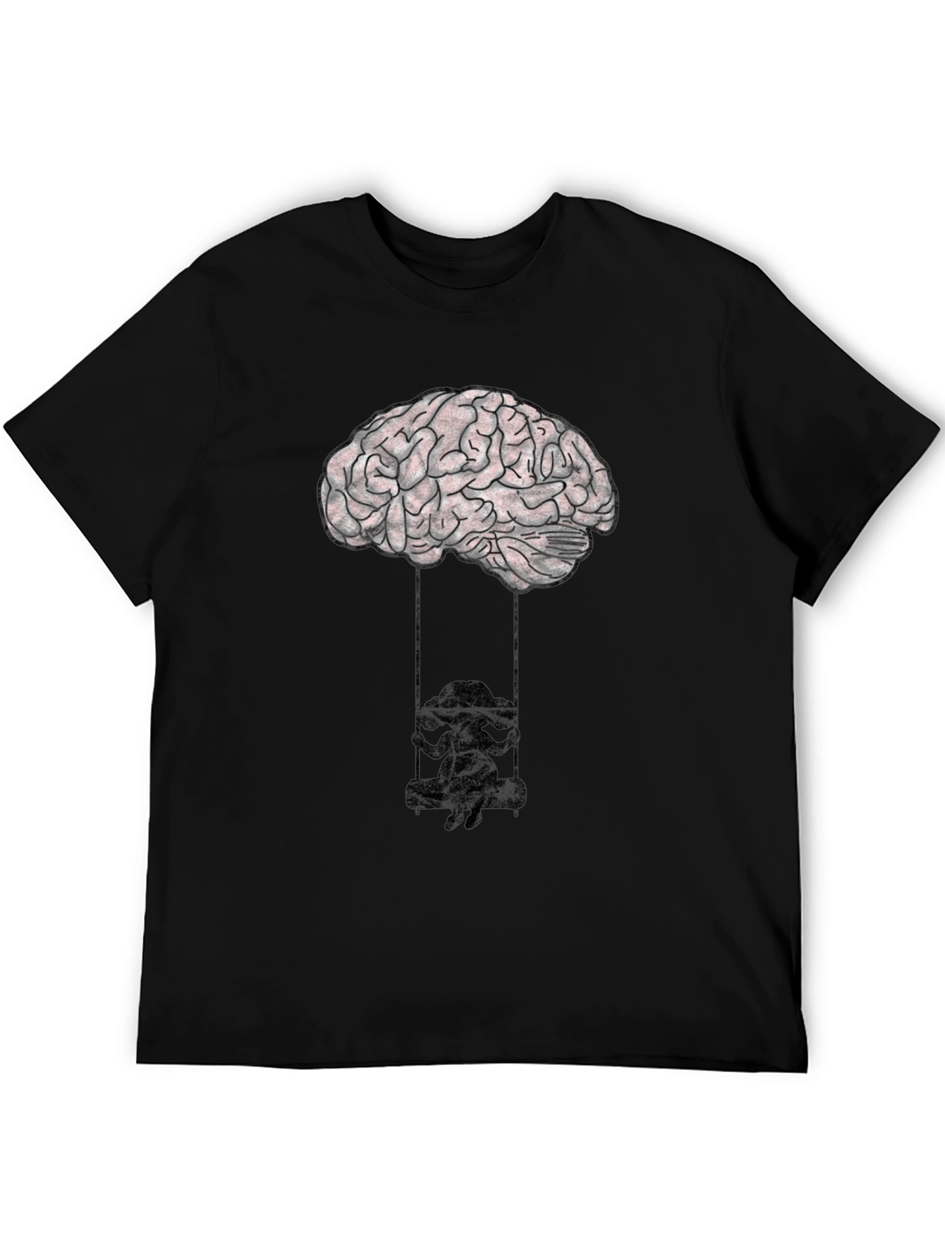 Brain Swing Graphic Tee - Unisex Cotton T-Shirt