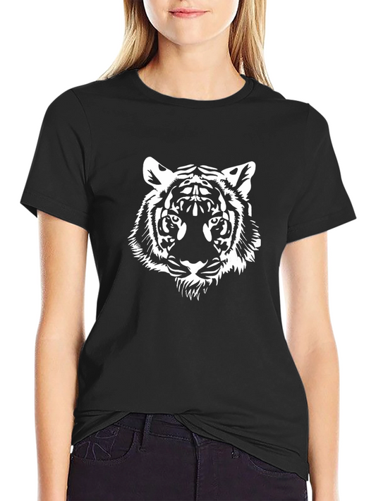 Black Tiger Graphic T-Shirt