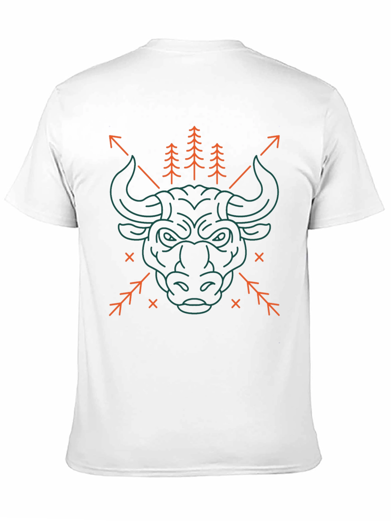 Bull Graphic Tee - Mens Black T-Shirt