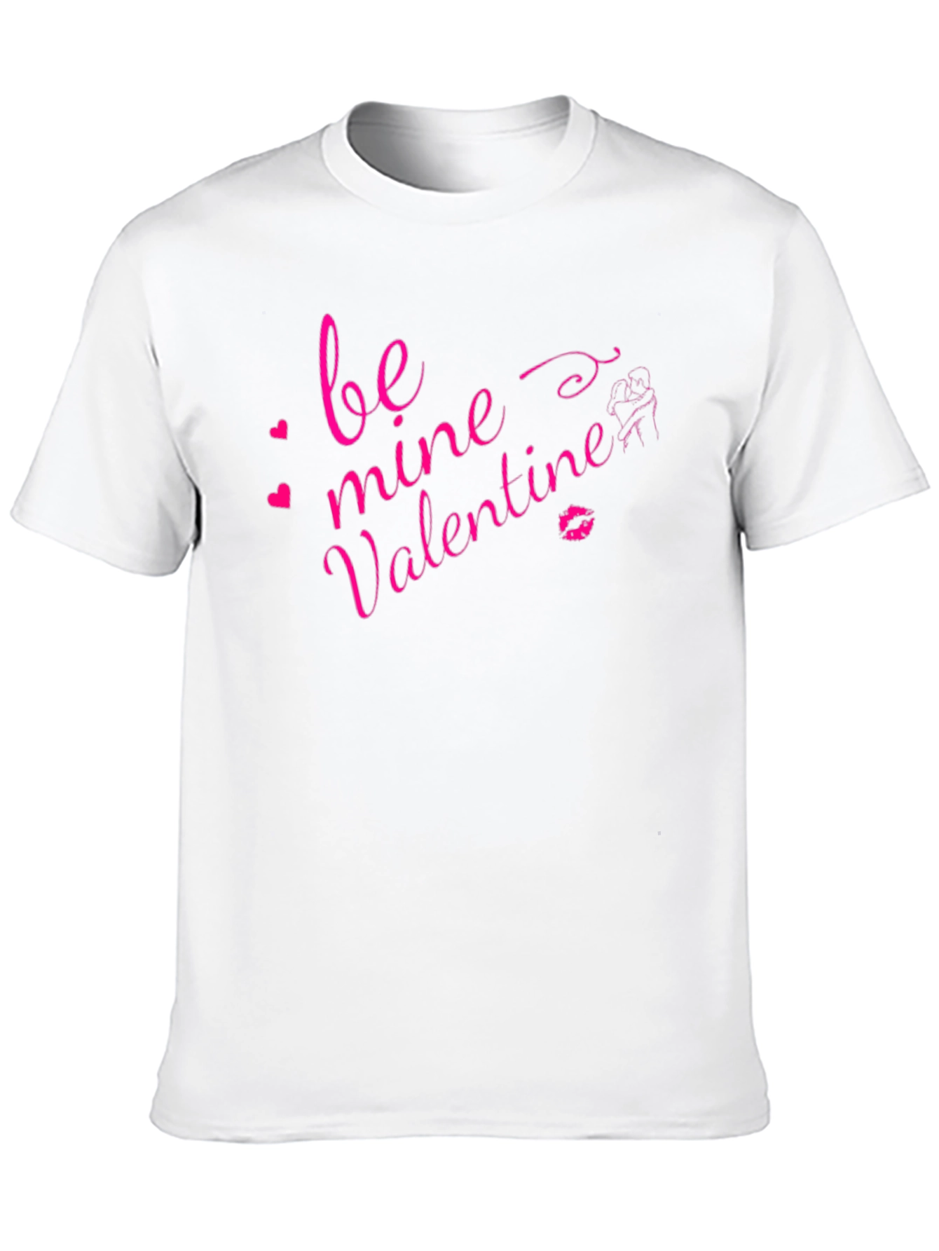 Be Mine Valentines Day T-Shirt - Black