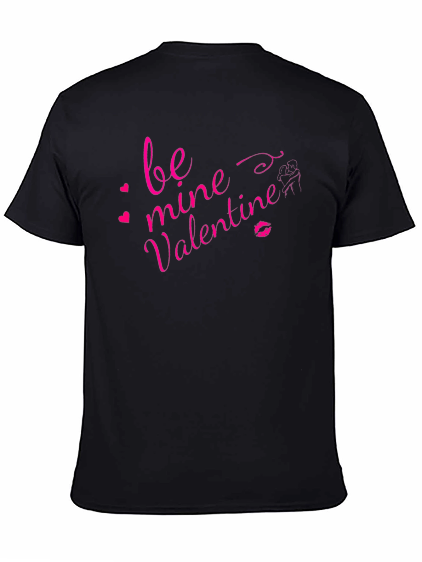 Be Mine Valentines Day T-Shirt - Black