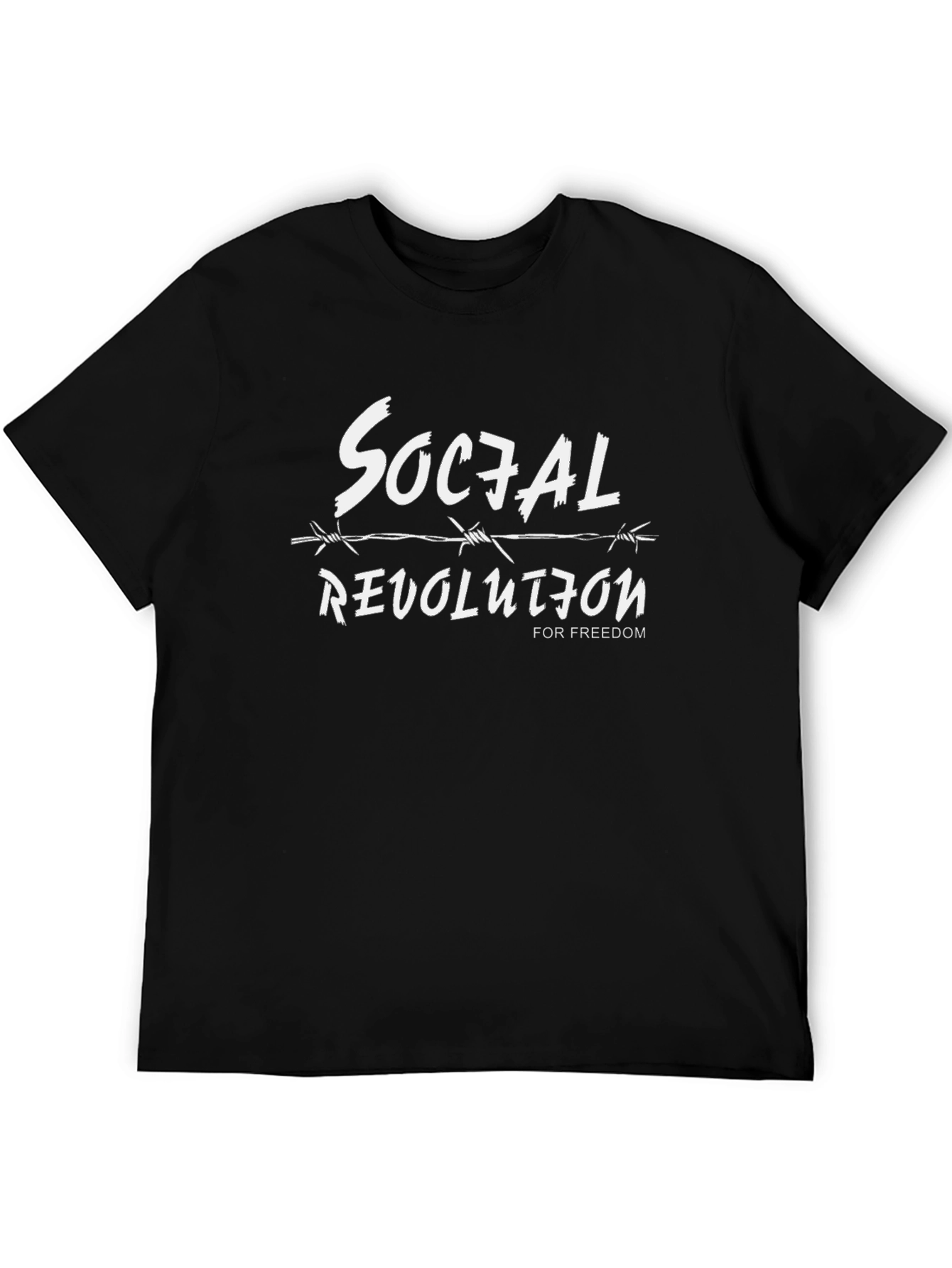 Social Revolution Graphic Tee - Black