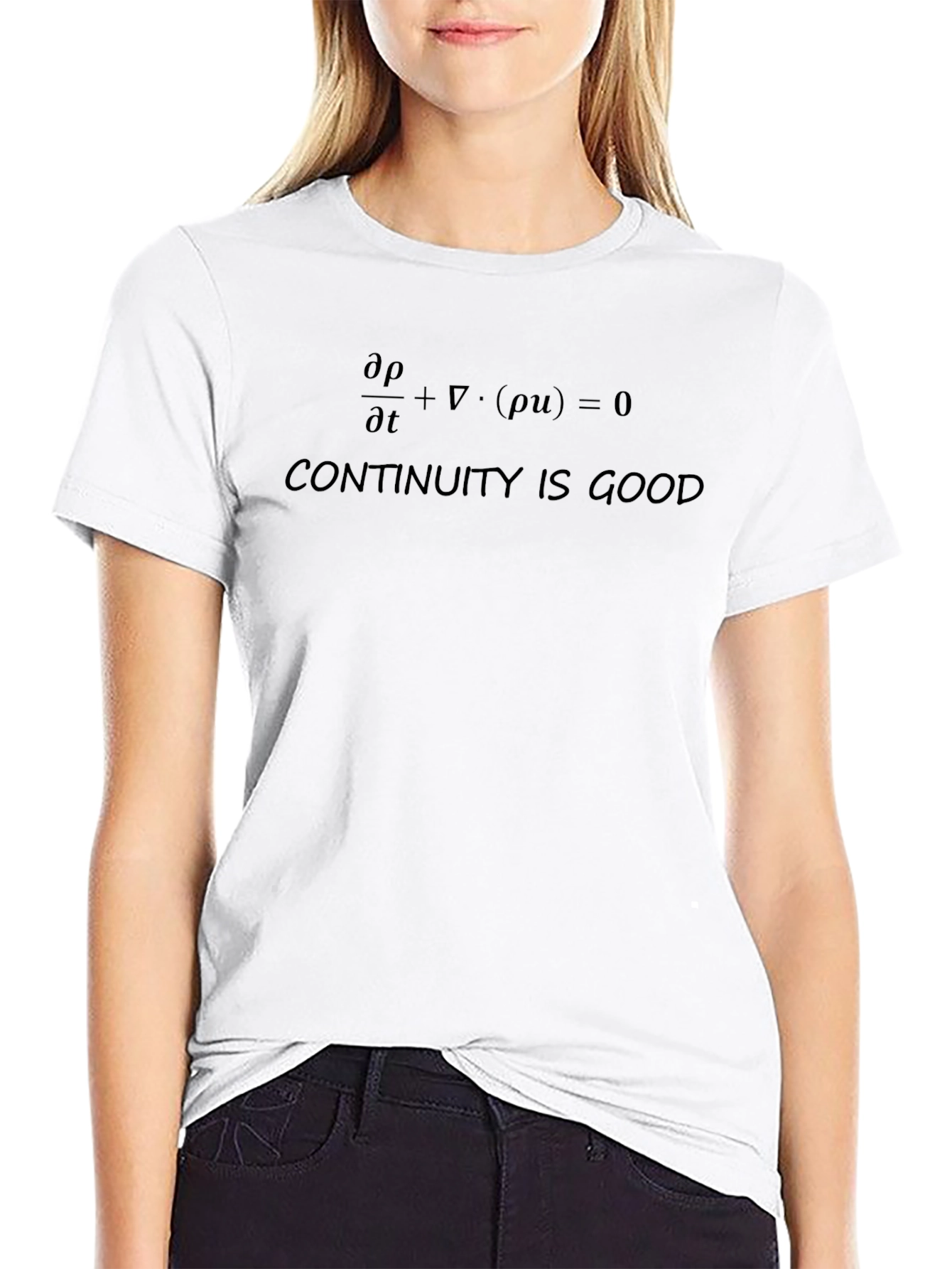 Continuity Equation T-Shirt - Science Geek Apparel