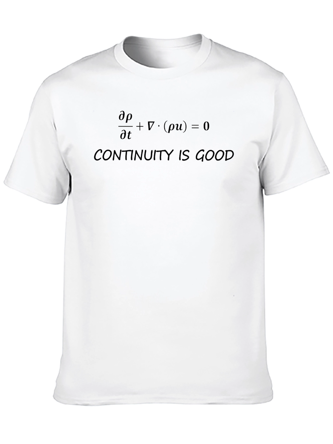 Continuity Equation T-Shirt - Science Geek Apparel