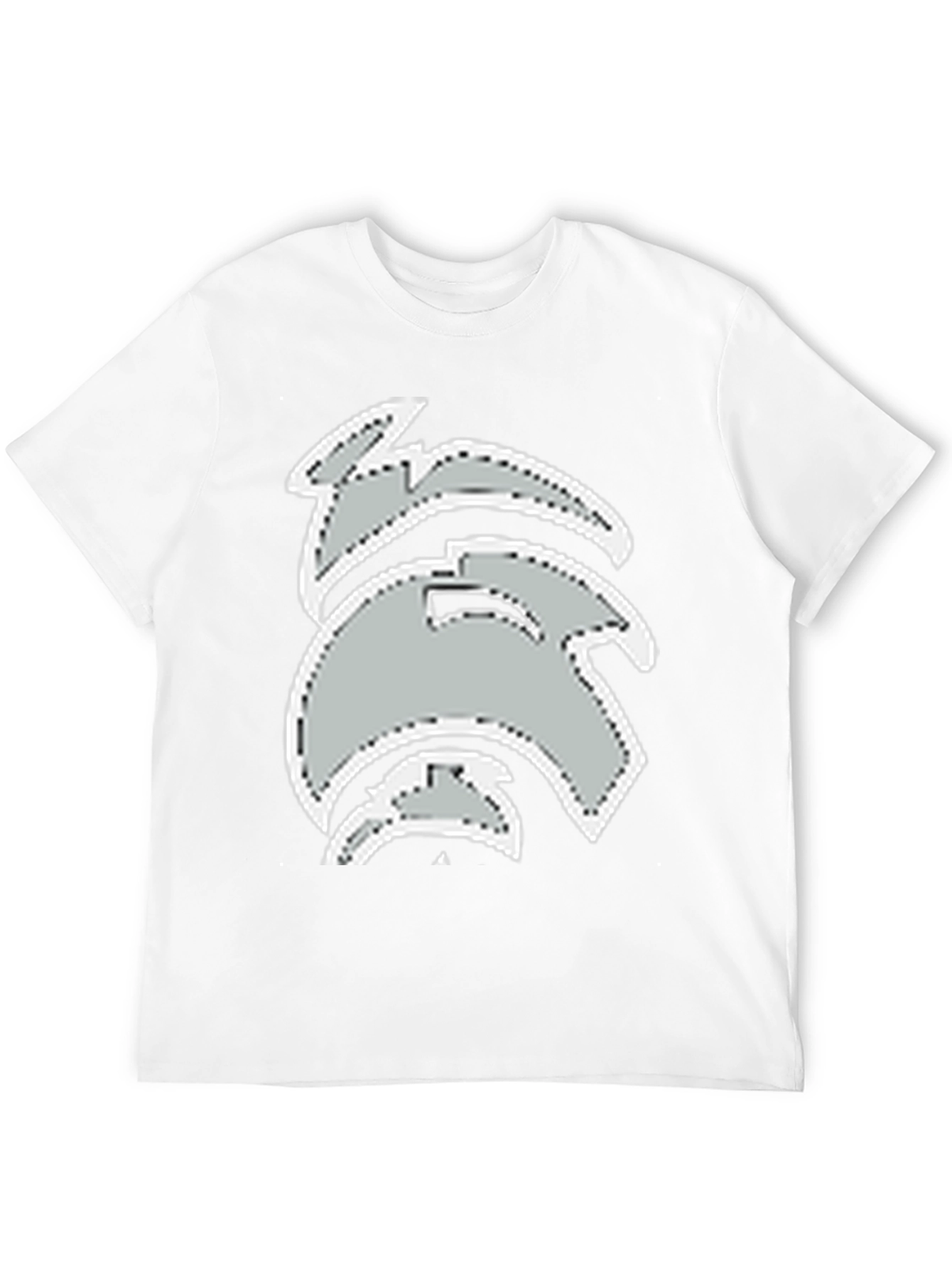 Black Tee with Graphic Design