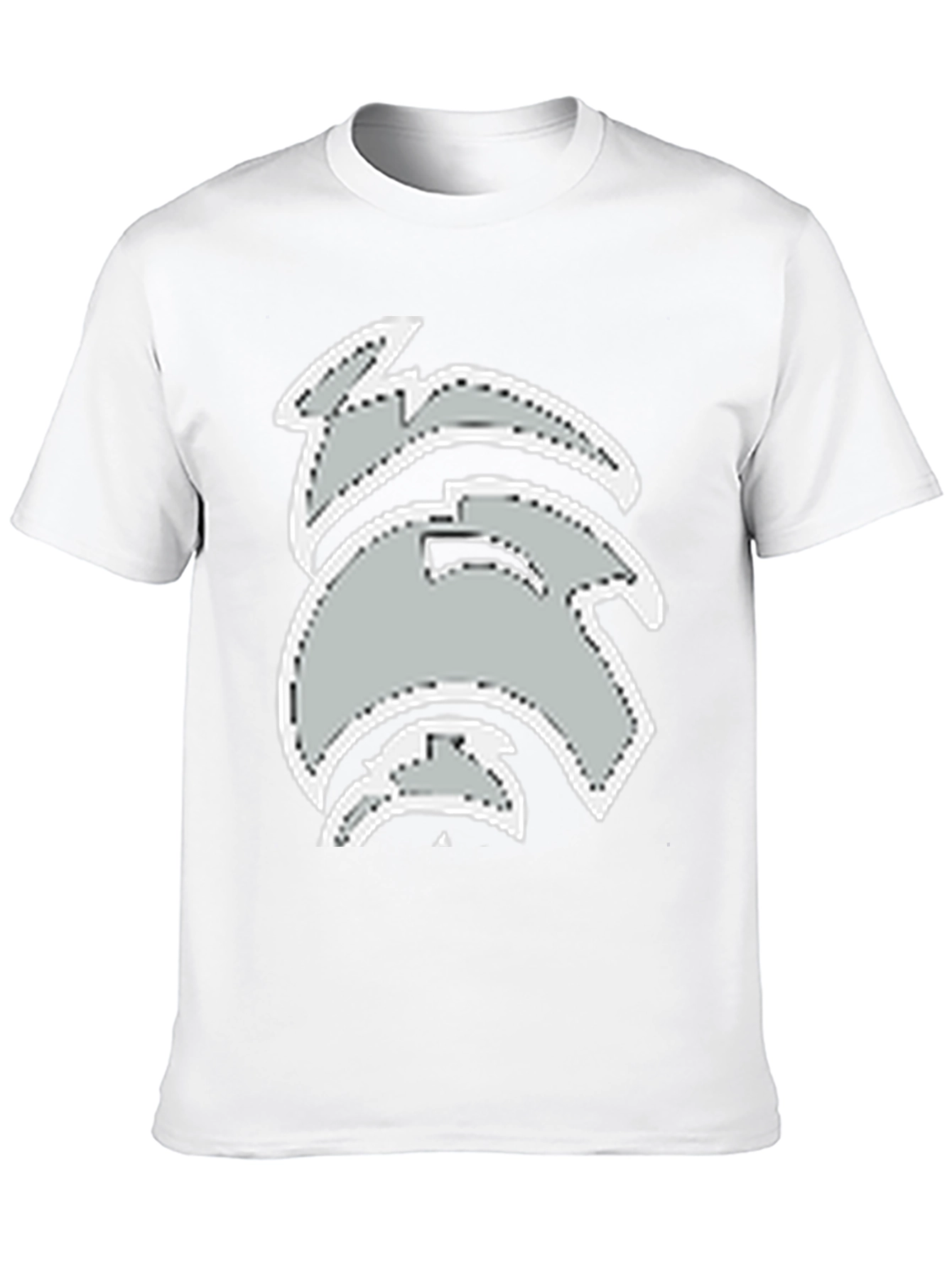 Black Tee with Graphic Design