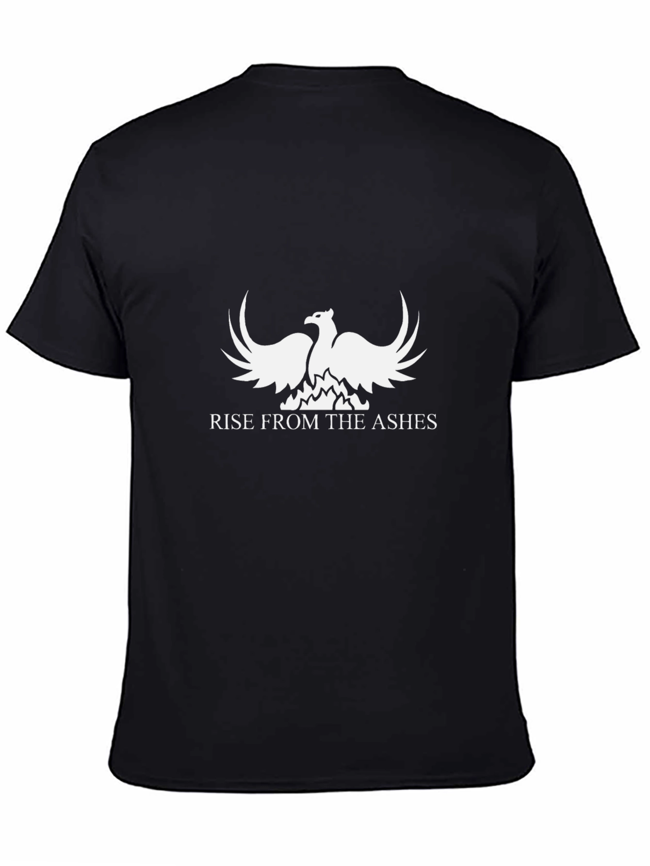 Rise From The Ashes Graphic Tee - Black