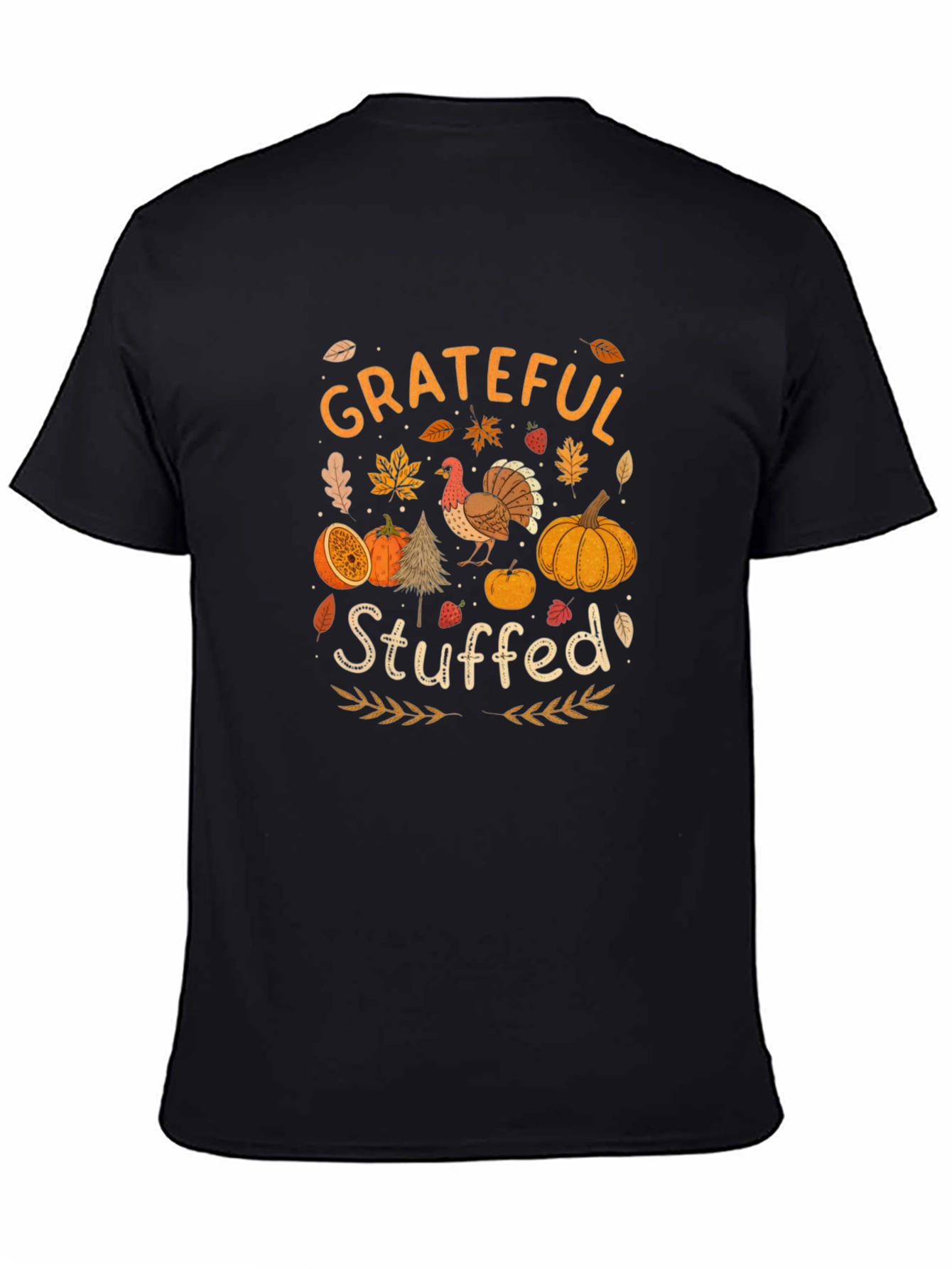 Grateful Stuffed Thanksgiving T-Shirt