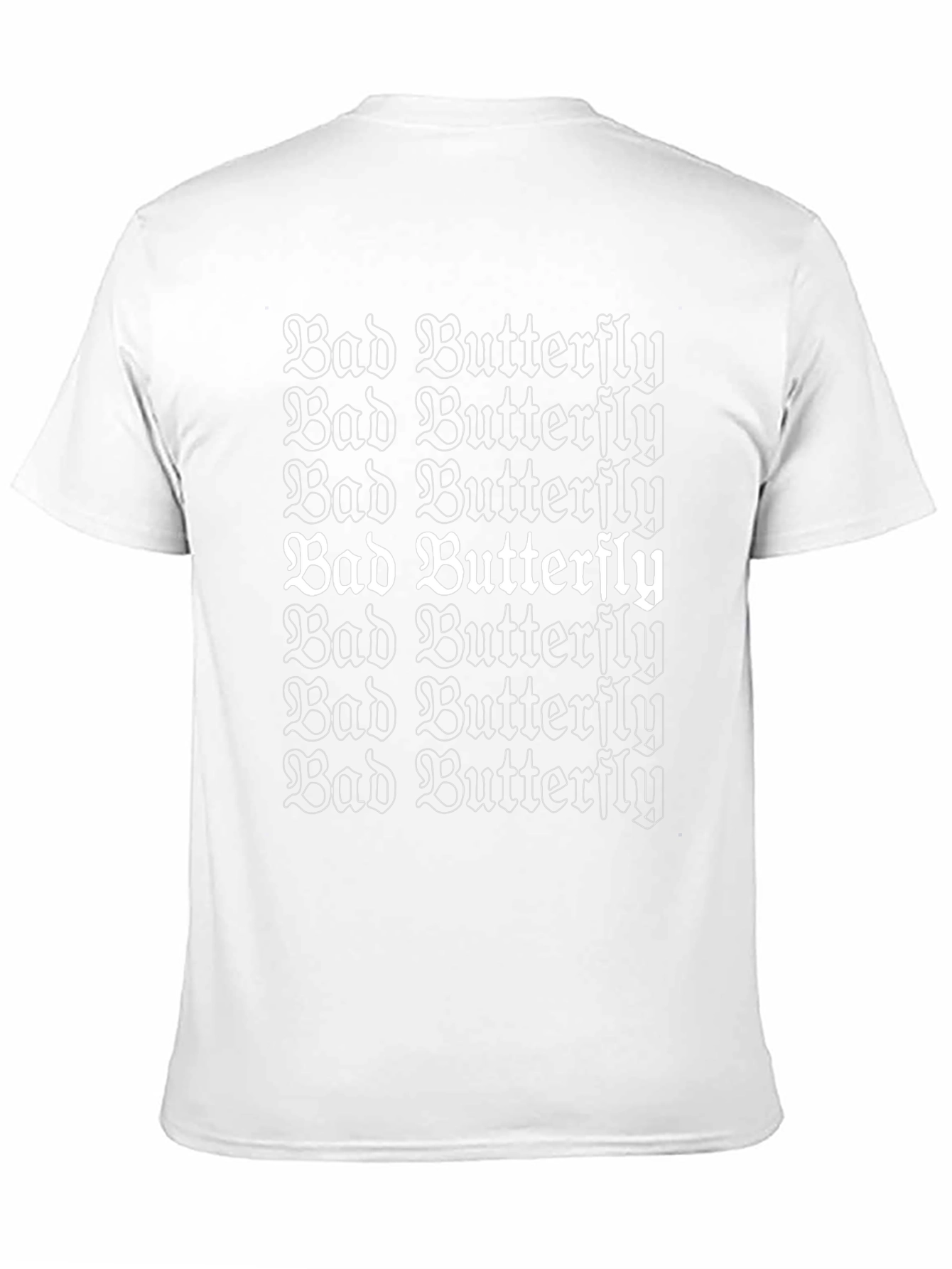 Bad Butterfly Graphic Tee - Black Cotton T-Shirt