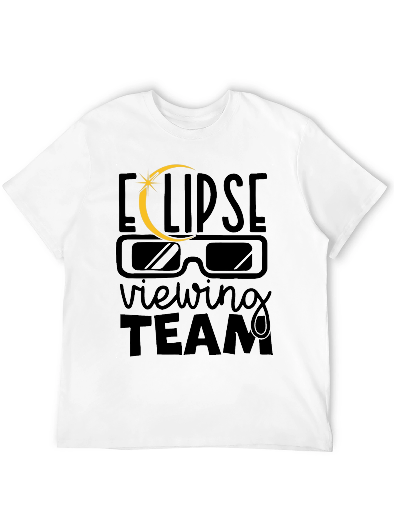 Eclipse Viewing Team T-Shirt: Solar Eclipse Tee
