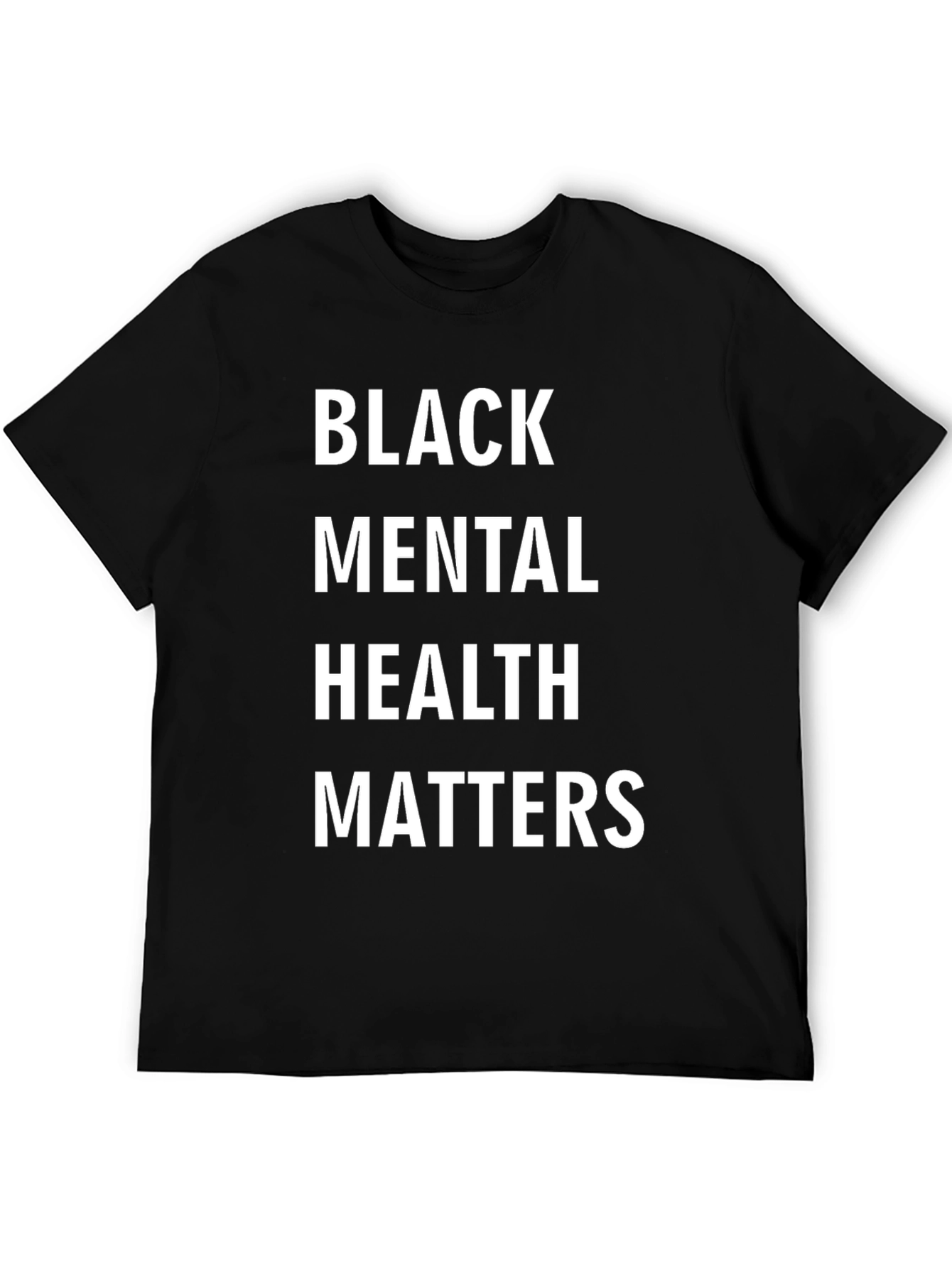 Black Mental Health Matters T-Shirt - Unisex