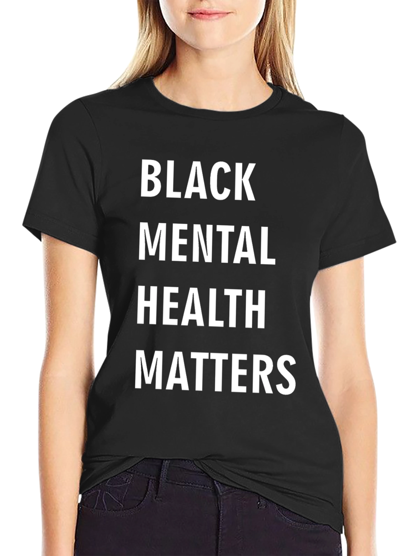 Black Mental Health Matters T-Shirt - Unisex