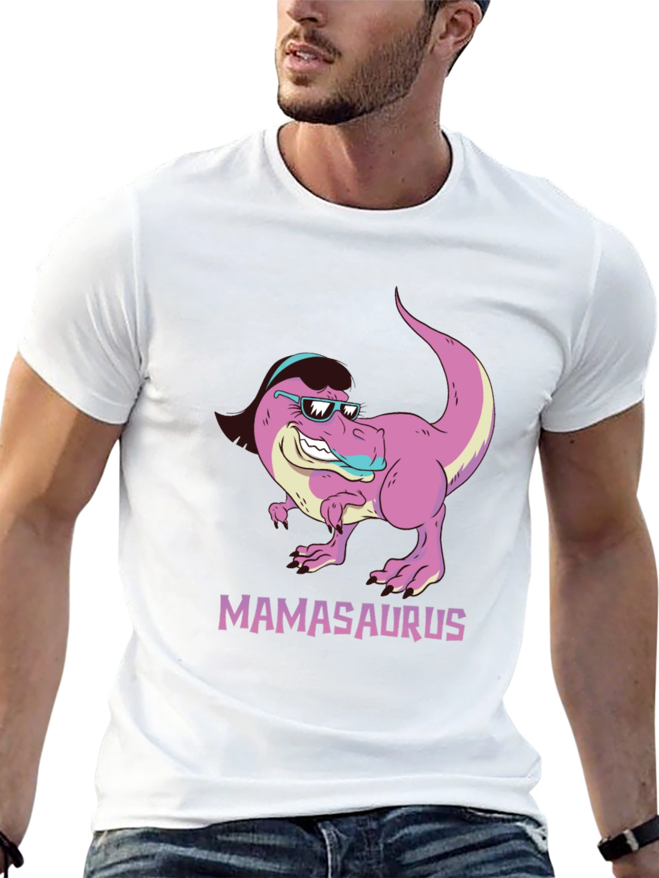Mamasaurus T-Shirt - Dinosaur Graphic Tee