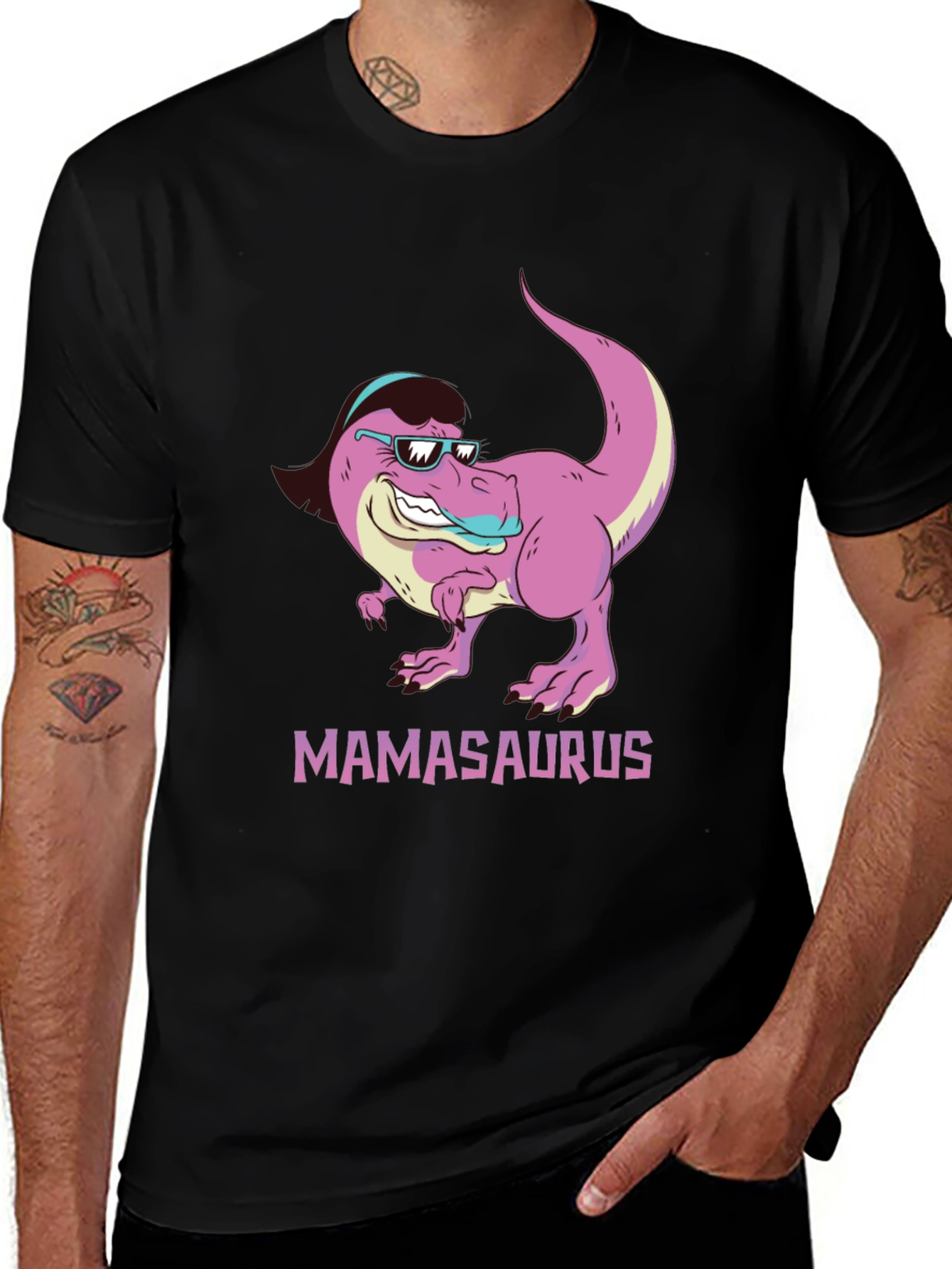 Mamasaurus T-Shirt - Dinosaur Graphic Tee