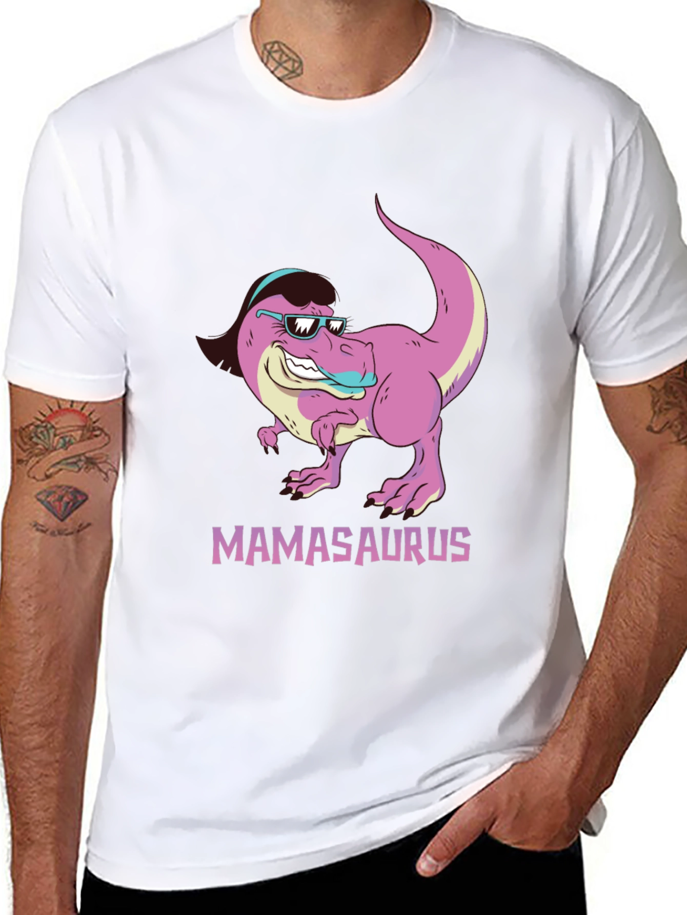 Mamasaurus T-Shirt - Dinosaur Graphic Tee