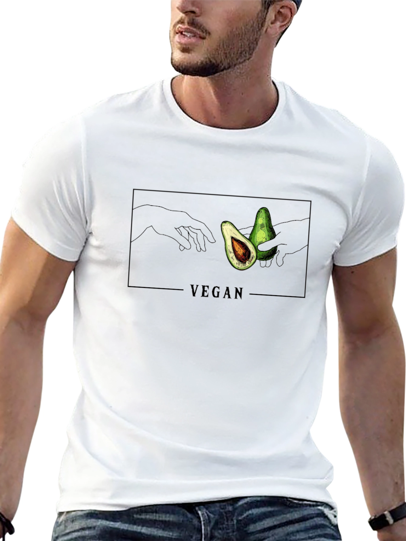 Vegan Avocado Creation T-Shirt