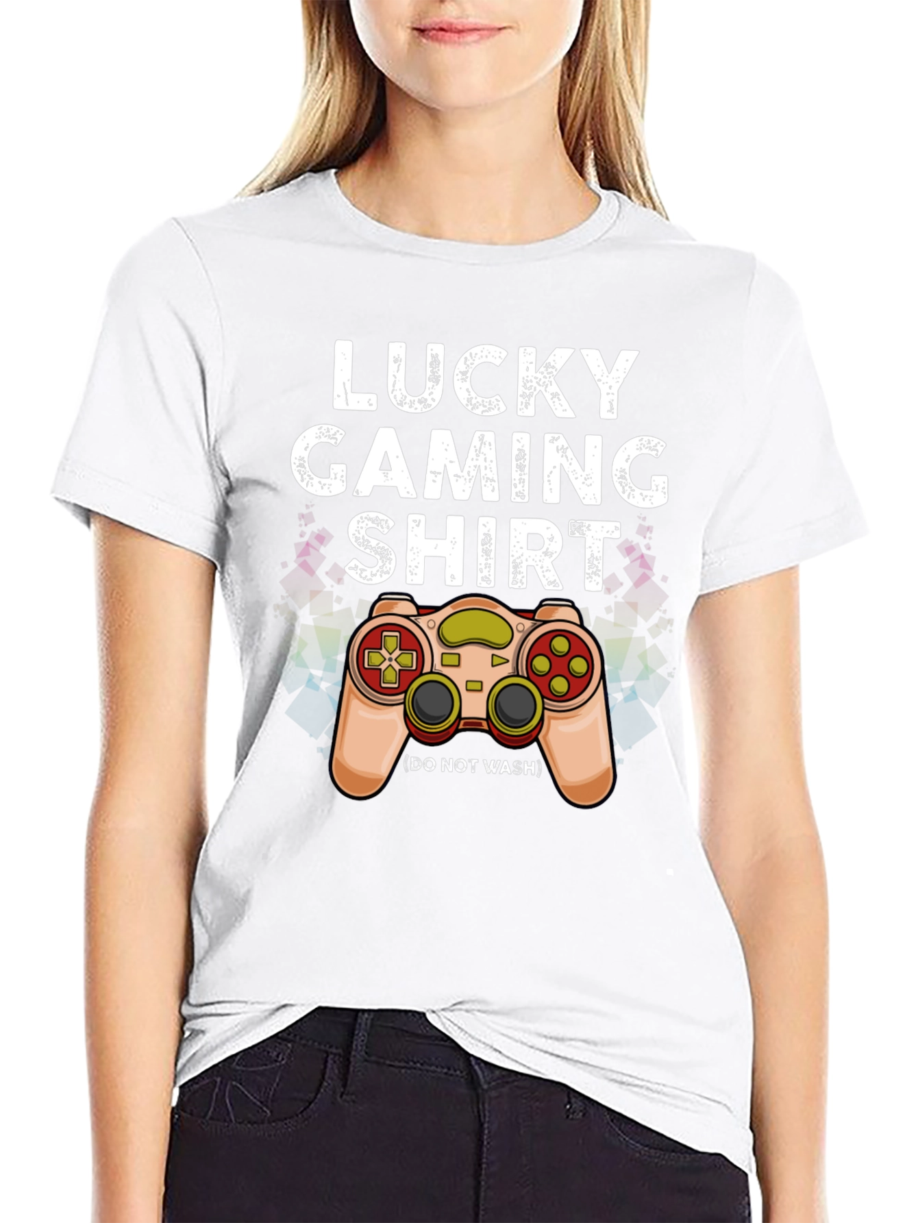 Lucky Gaming Shirt - Dont Wash Gamer Tee
