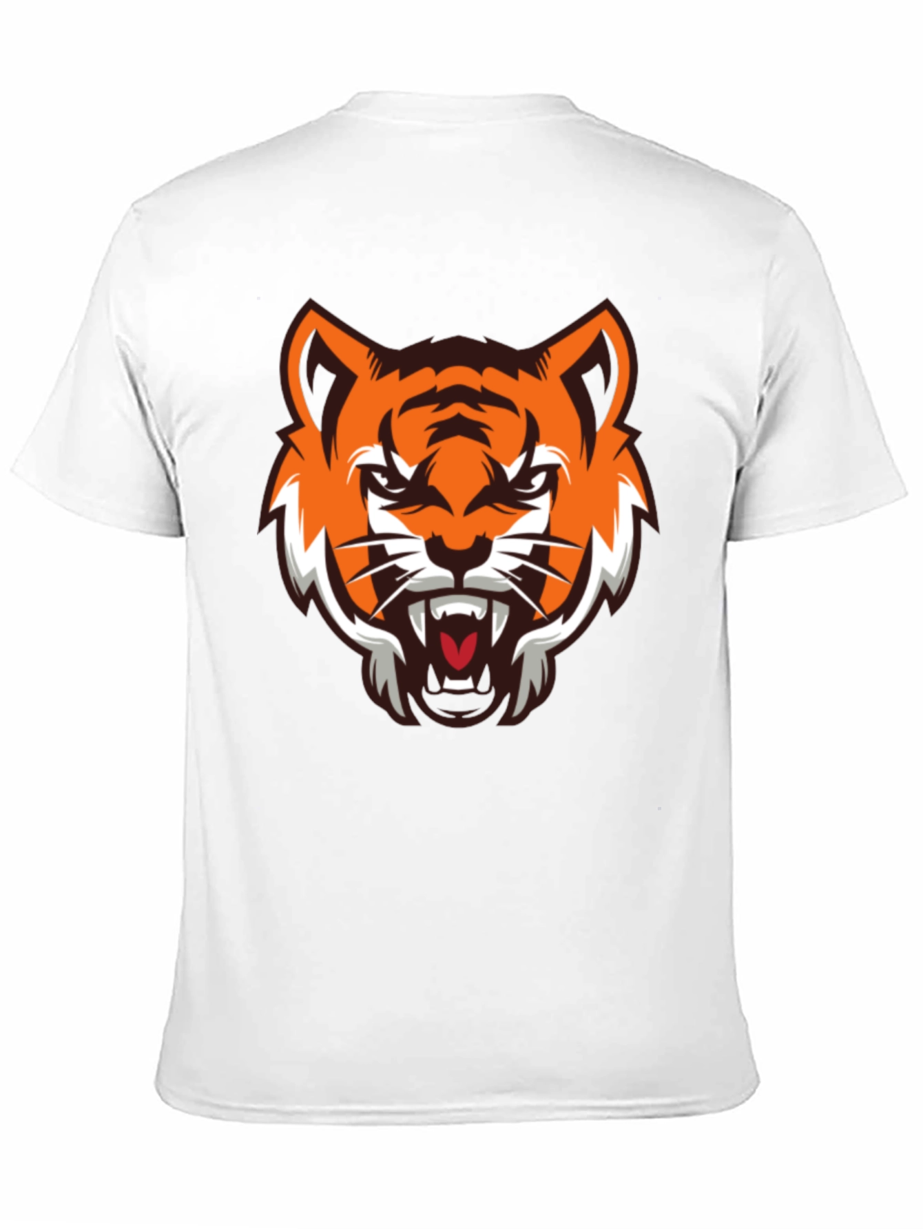 Tiger Graphic Black T-Shirt - Fierce Style