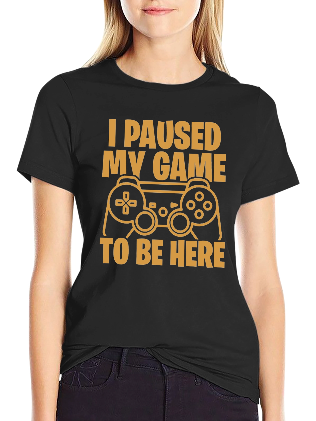 I Paused My Game Funny Gamer T-Shirt