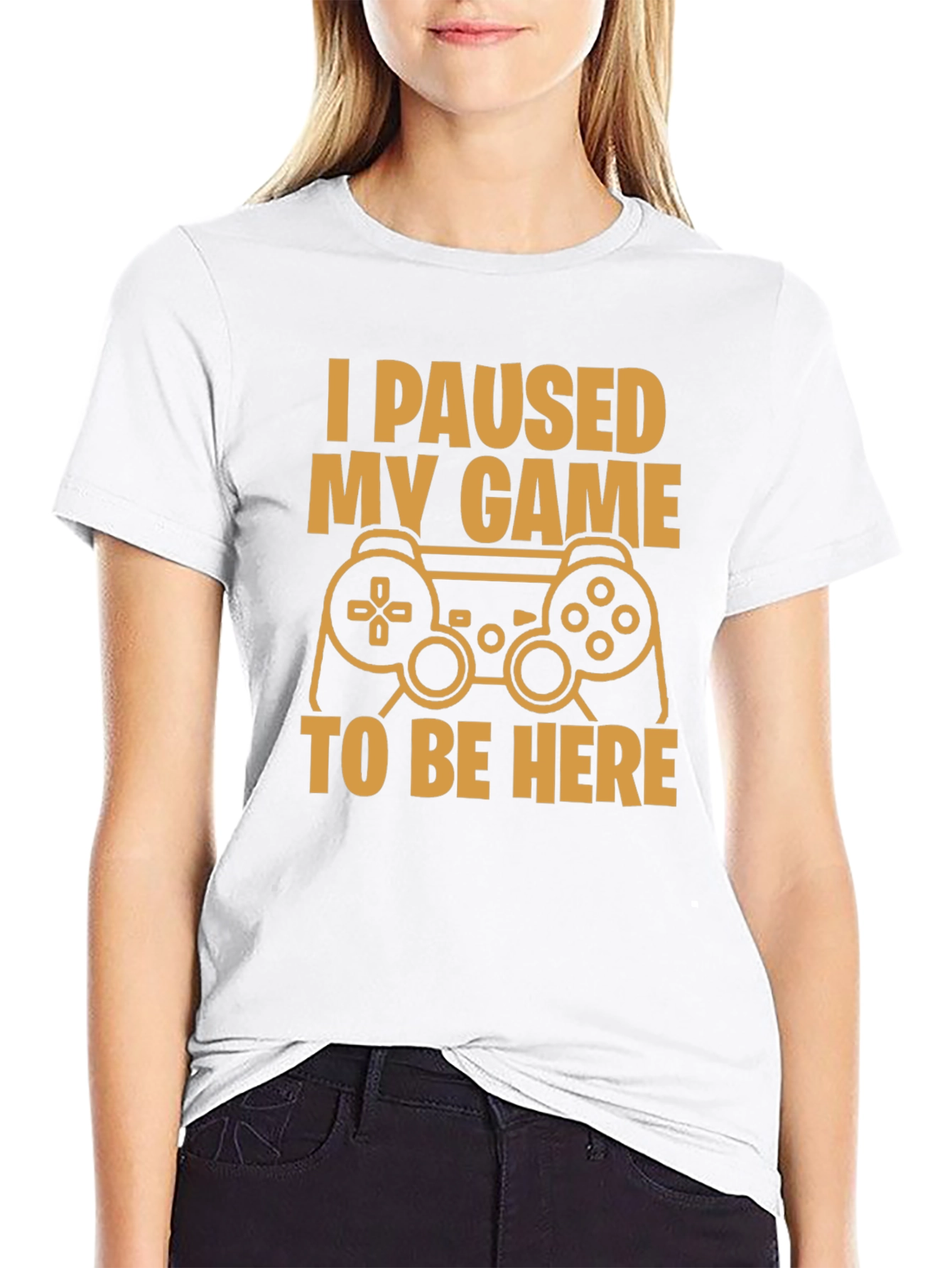 I Paused My Game Funny Gamer T-Shirt