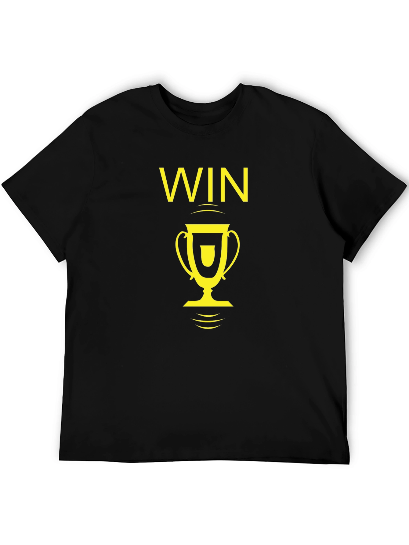 Win Trophy Graphic Tee - Black