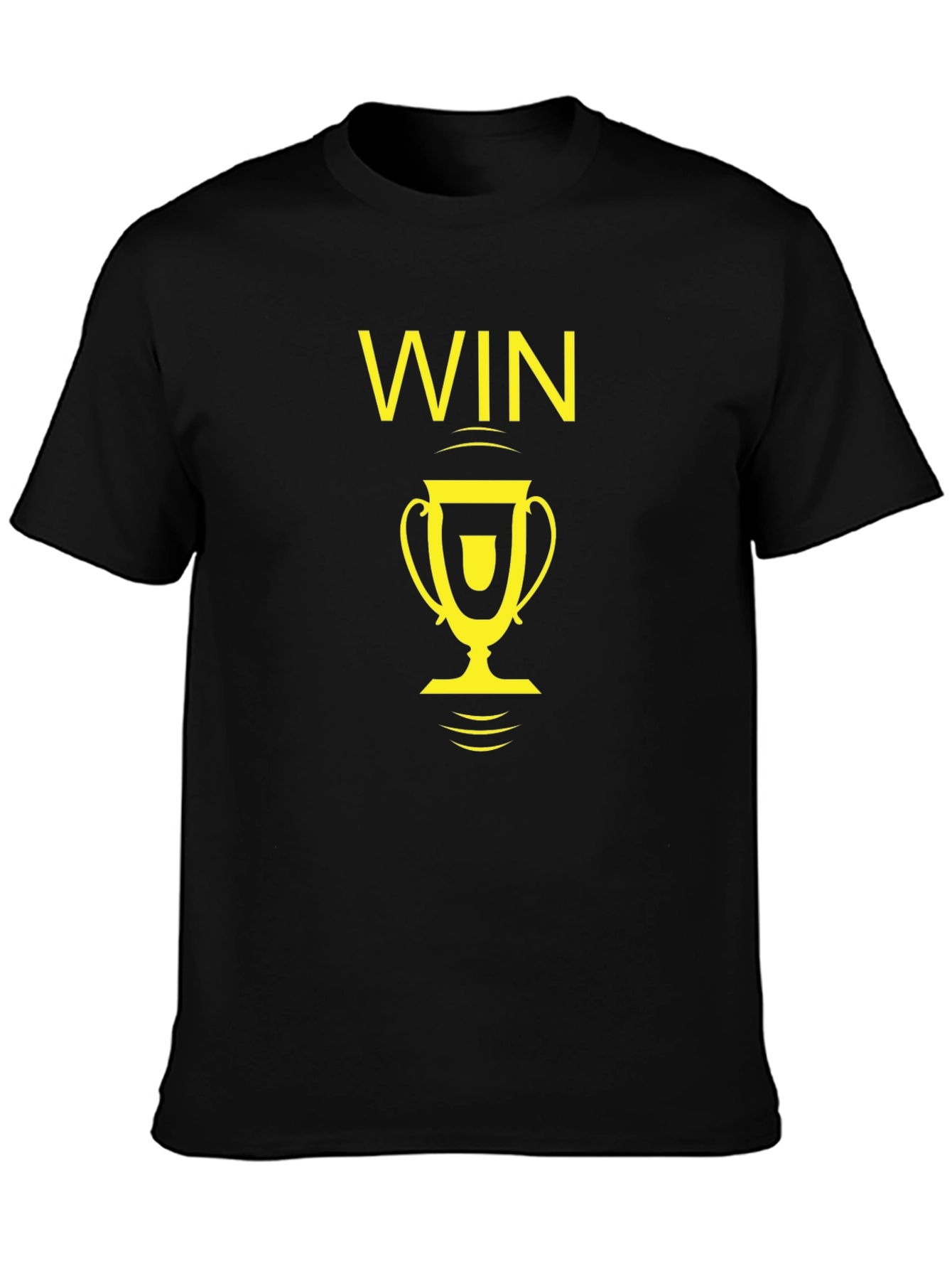 Win Trophy Graphic Tee - Black