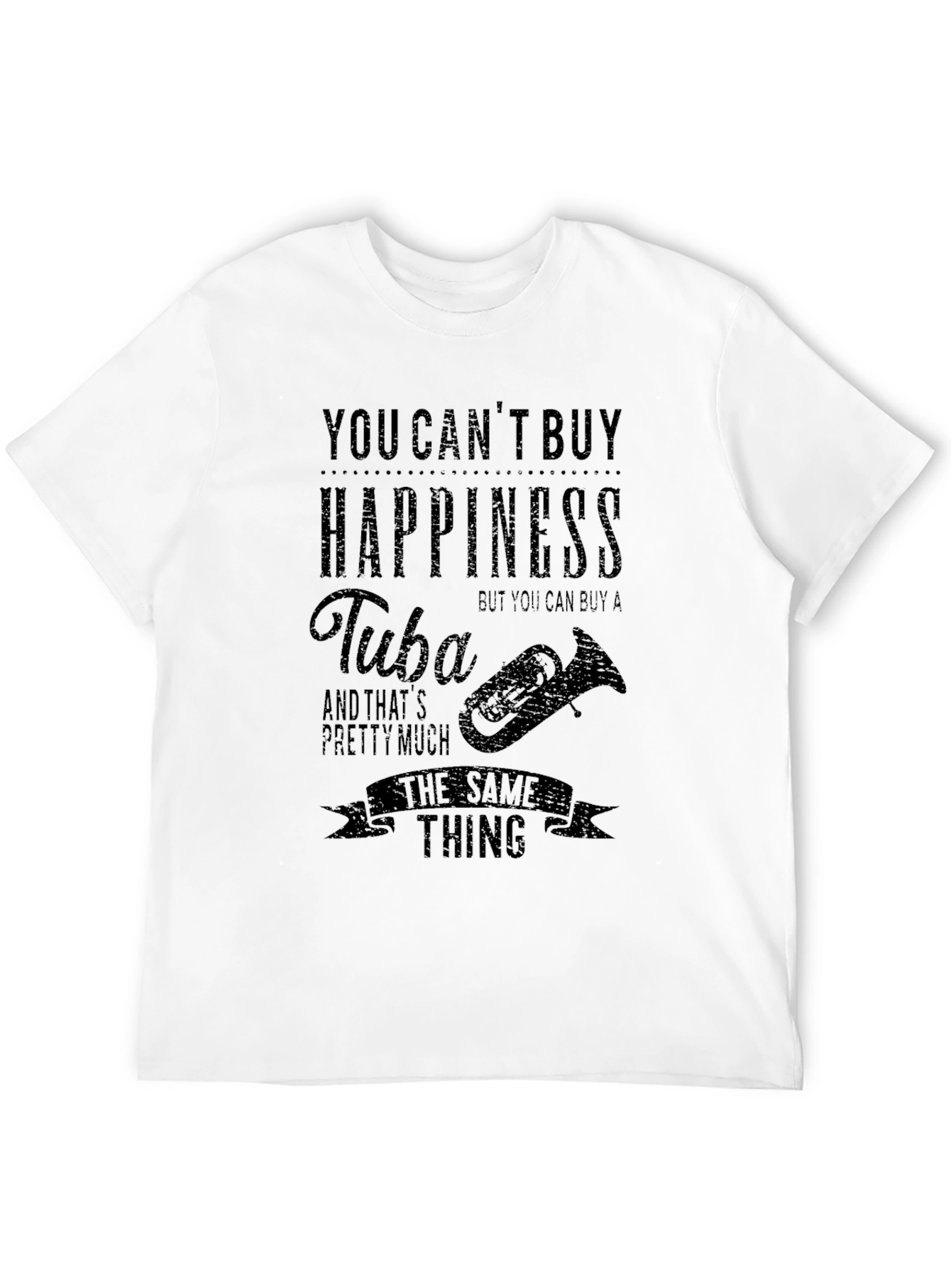 Tuba Happiness T-Shirt - Musician Gift
