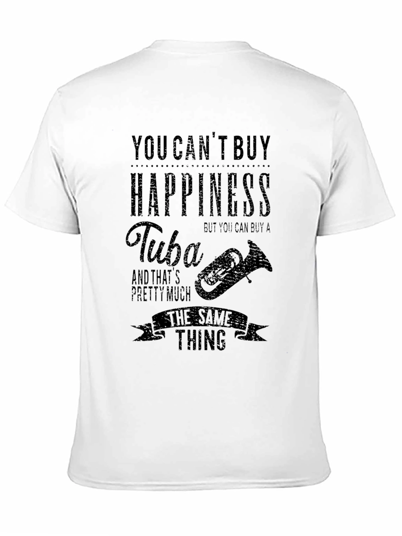 Tuba Happiness T-Shirt - Musician Gift