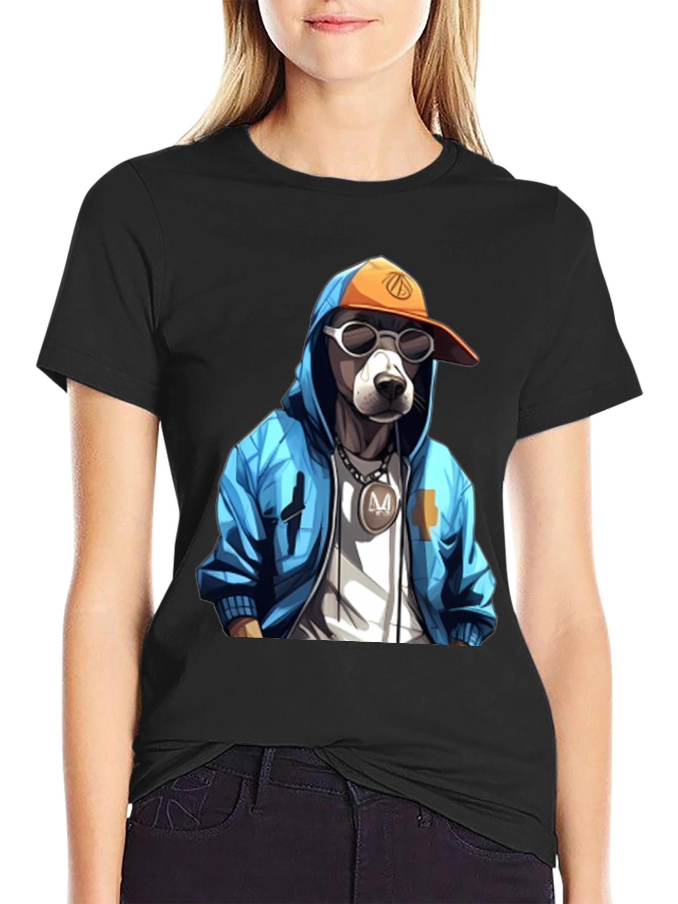 Cool Dog Graphic Tee - Urban Style