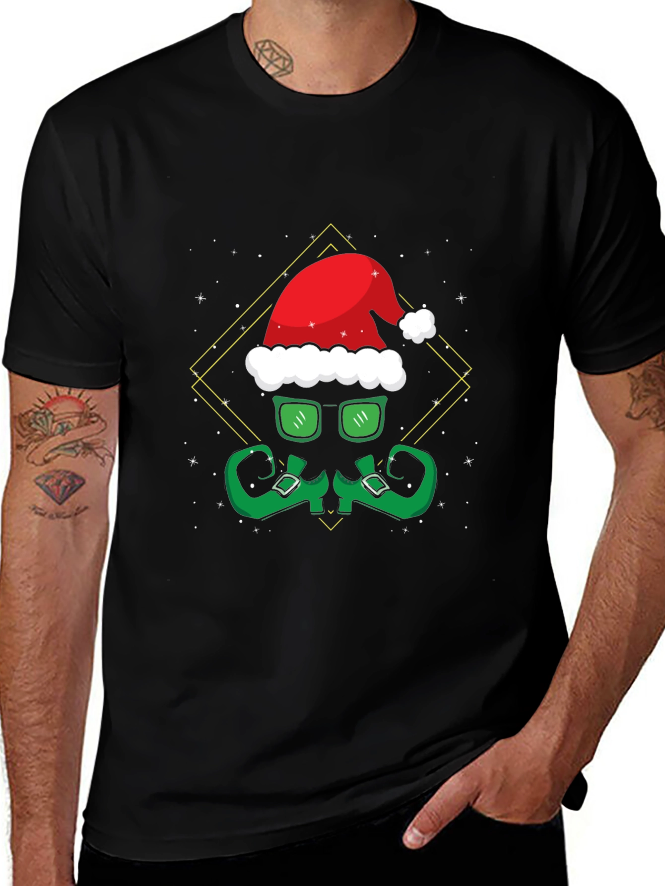 Festive Elf T-Shirt: Holiday Cheer Apparel