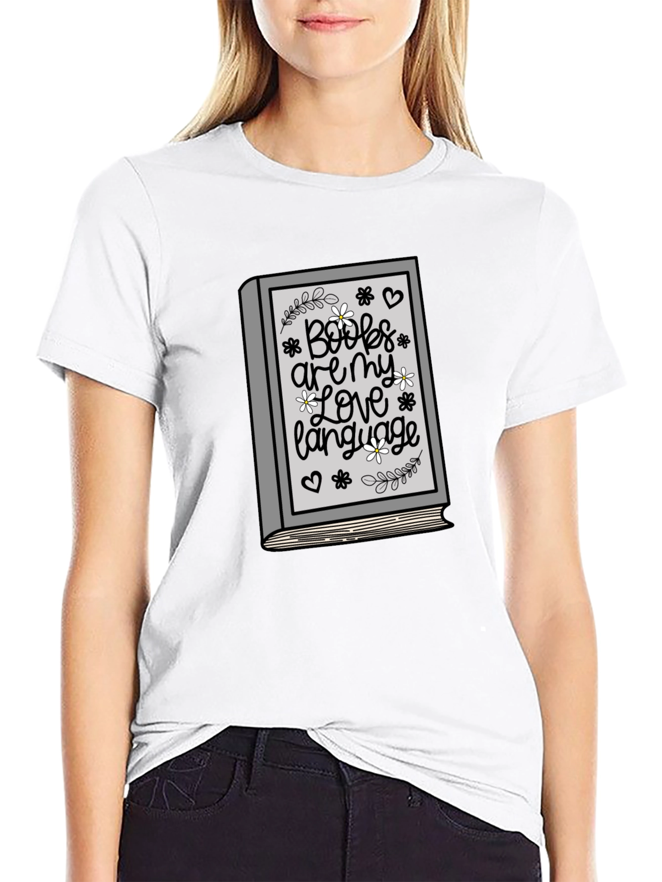 Books are My Love Language Graphic Tee