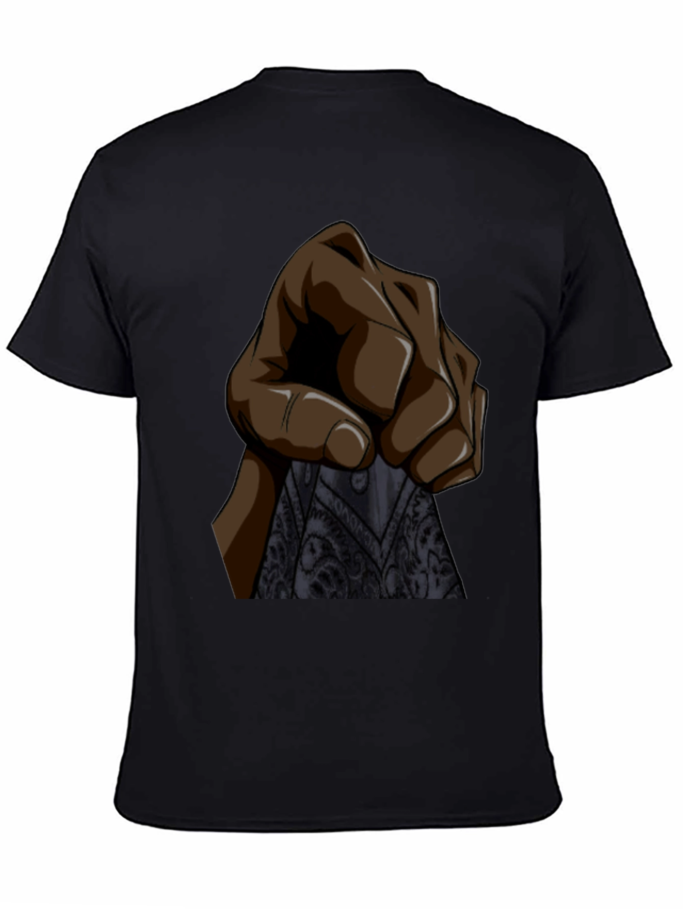 Graphic Tee: Hand Holding Bandana