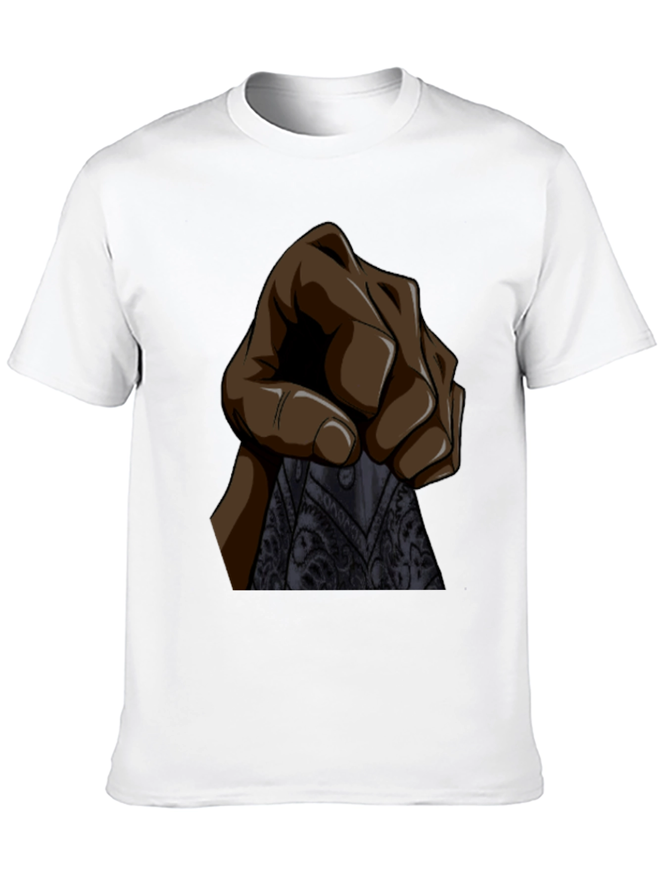Graphic Tee: Hand Holding Bandana