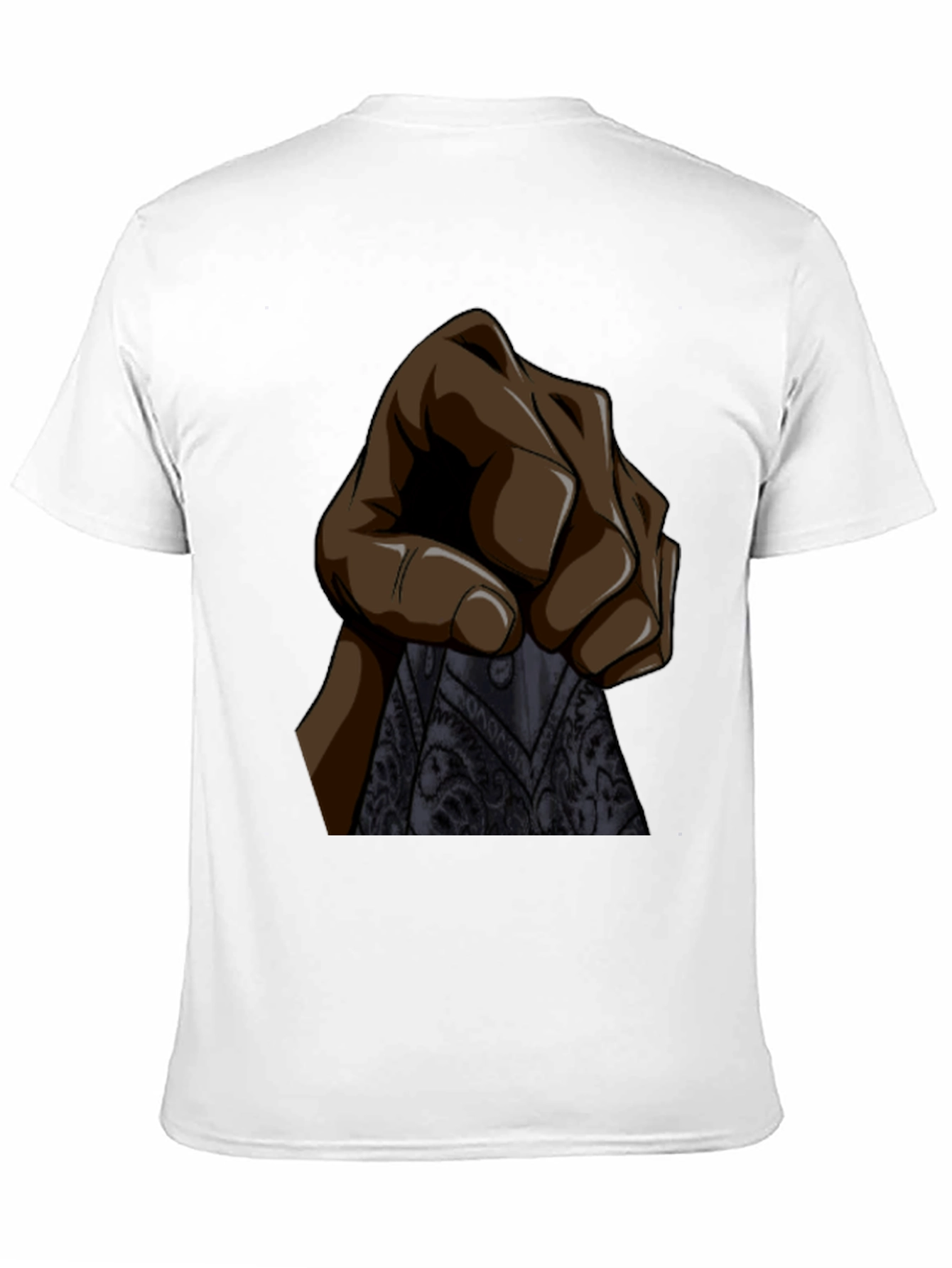 Graphic Tee: Hand Holding Bandana